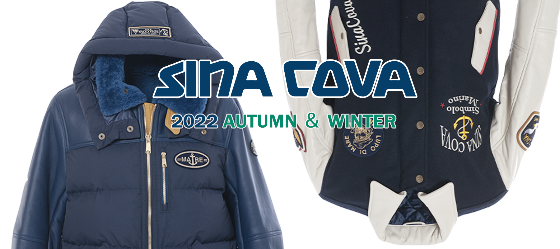SINA COVA 2022 AUTUMN & WINTER 第8弾 新作商品入荷のお知らせ