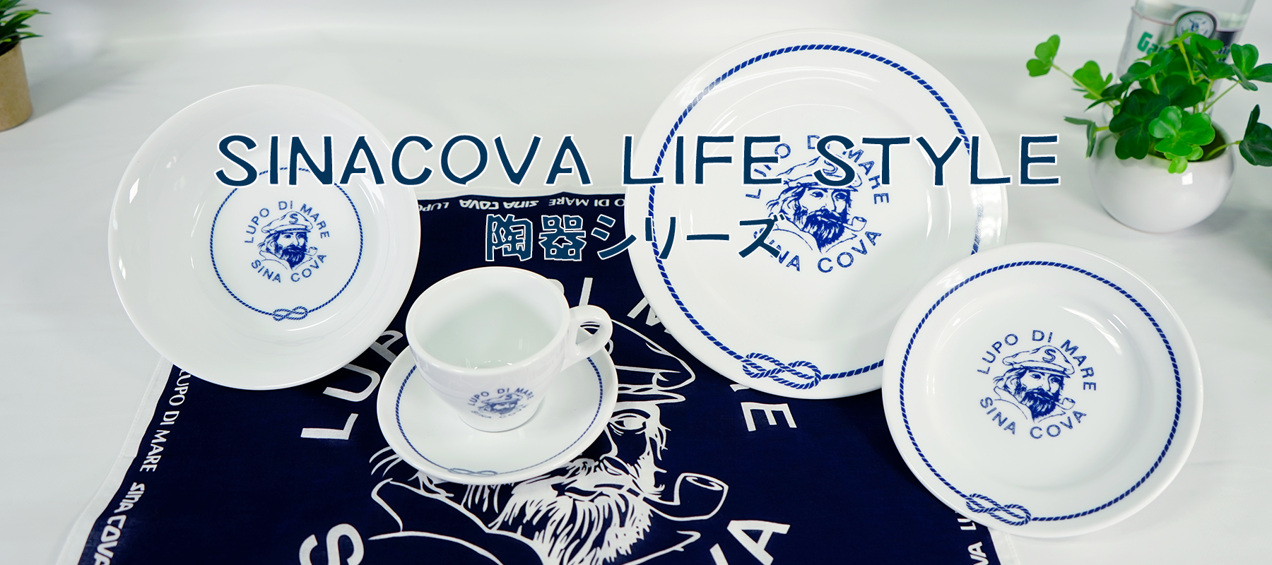 シナコバ　コーヒーカップセット 新商品入荷！】ライフスタイルグッズ 陶器シリーズ