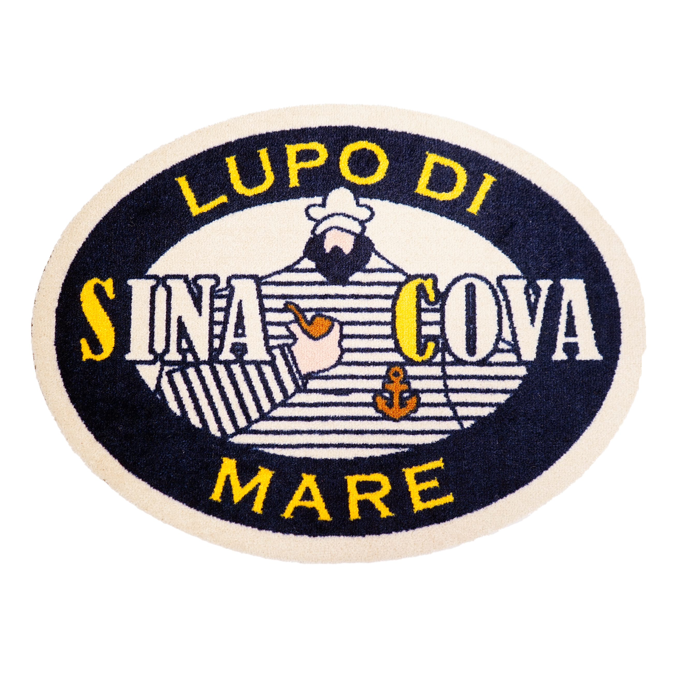 【公式】シナコバ(SINA COVA)シナコバオリジナル フロアマット LUPO DI MARE(楕円) 57002310