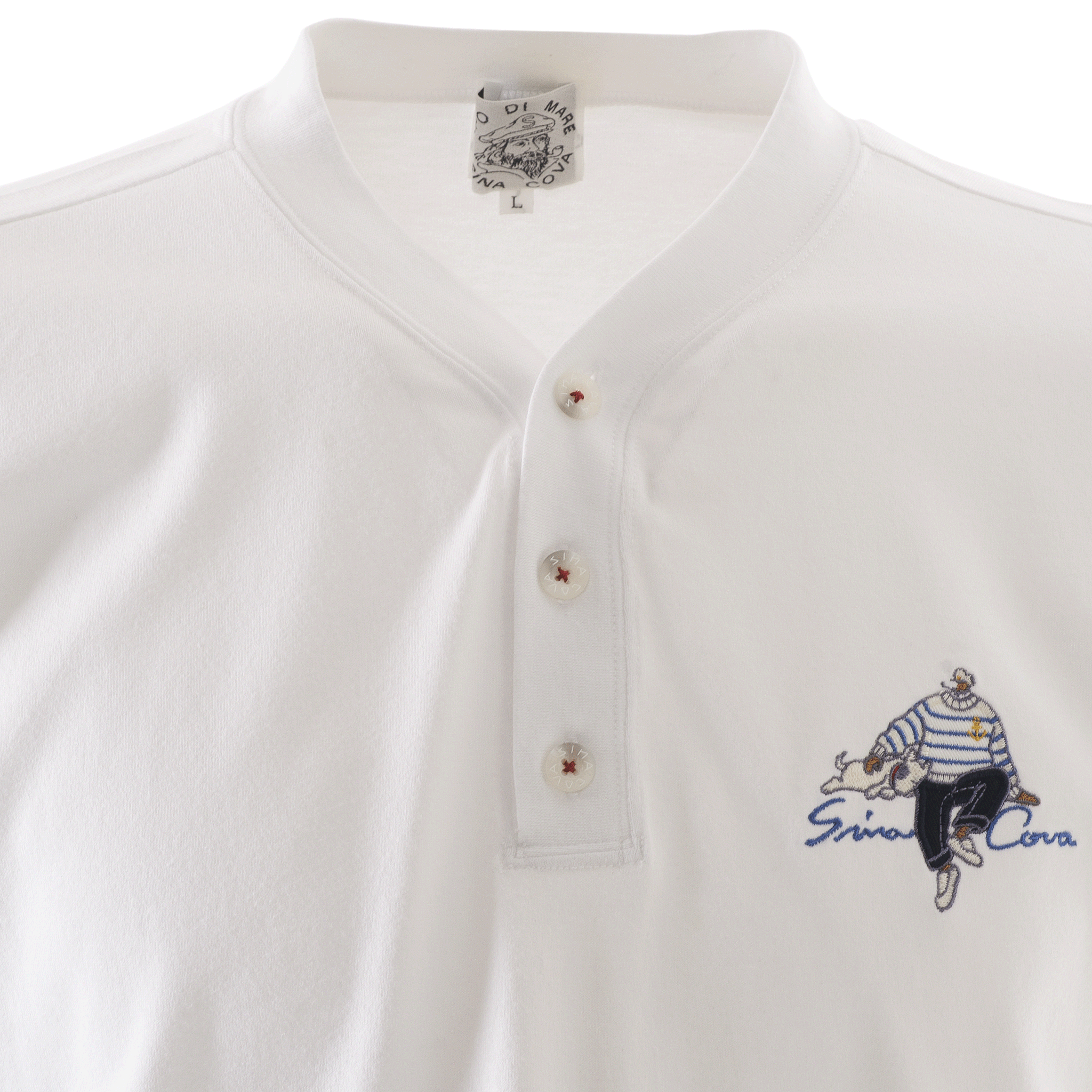 【公式】シナコバ (SINA COVA) キングサイズ ヘンリーネック長袖Tシャツ 23220016