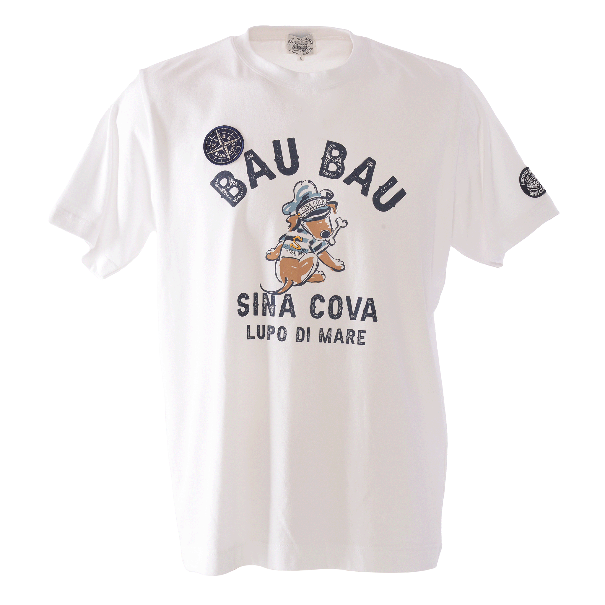 【公式】シナコバ (SINA COVA)半袖Tシャツ ユニセックス(男女兼用)(BAU,BAU.) 25120550