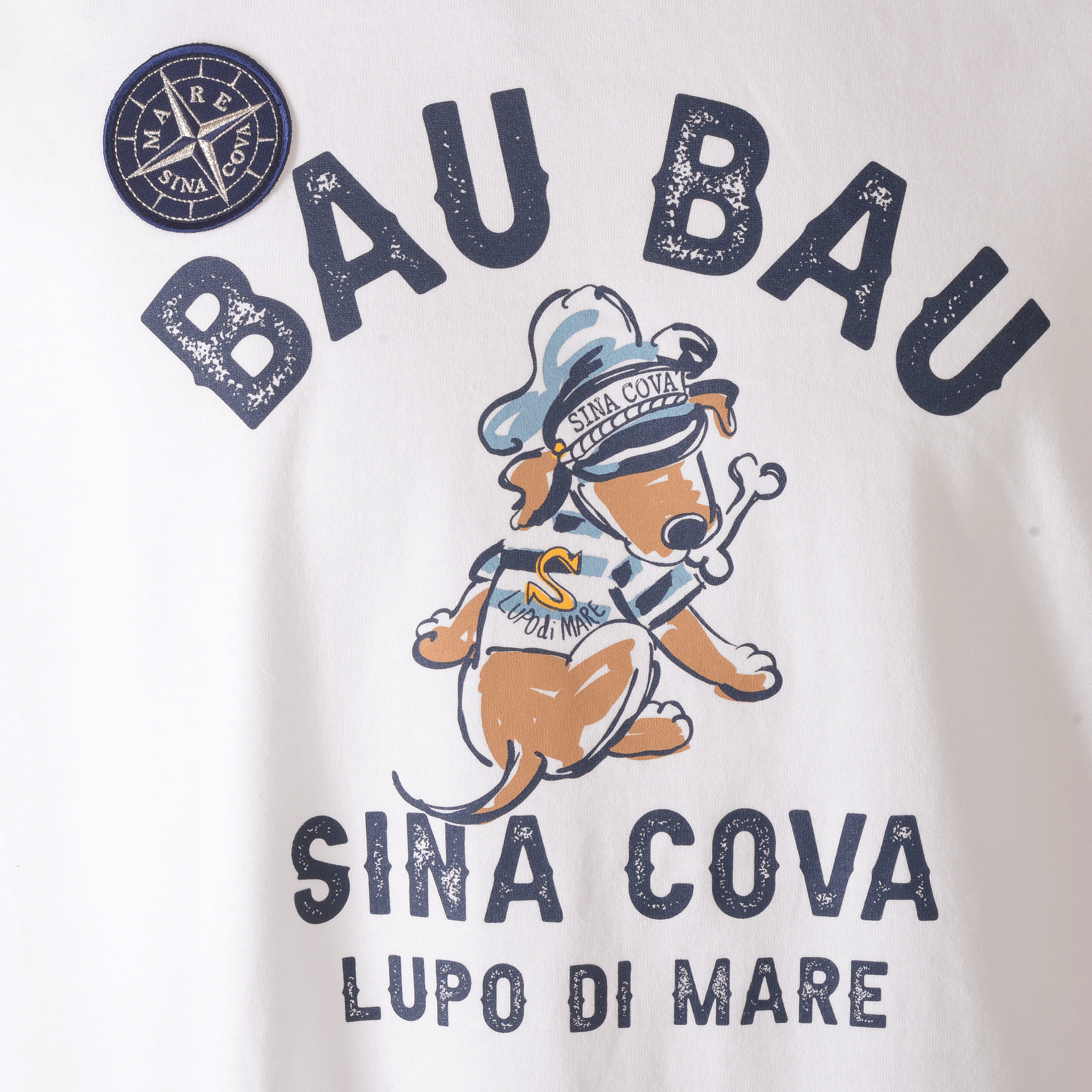 【公式】シナコバ (SINA COVA)半袖Tシャツ ユニセックス(男女兼用)(BAU,BAU.) 25120550