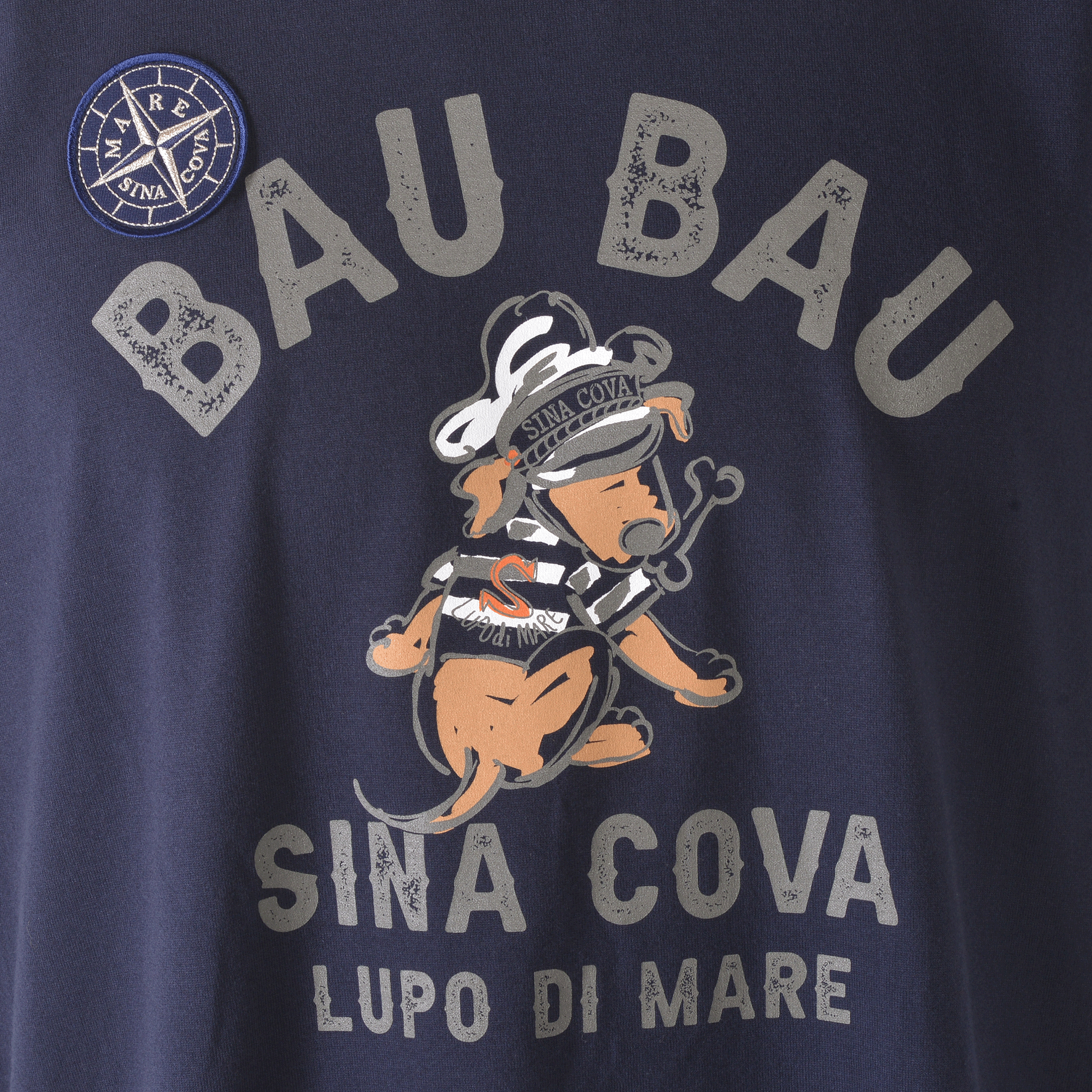 【公式】シナコバ (SINA COVA)半袖Tシャツ ユニセックス(男女兼用)(BAU,BAU.) 25120550