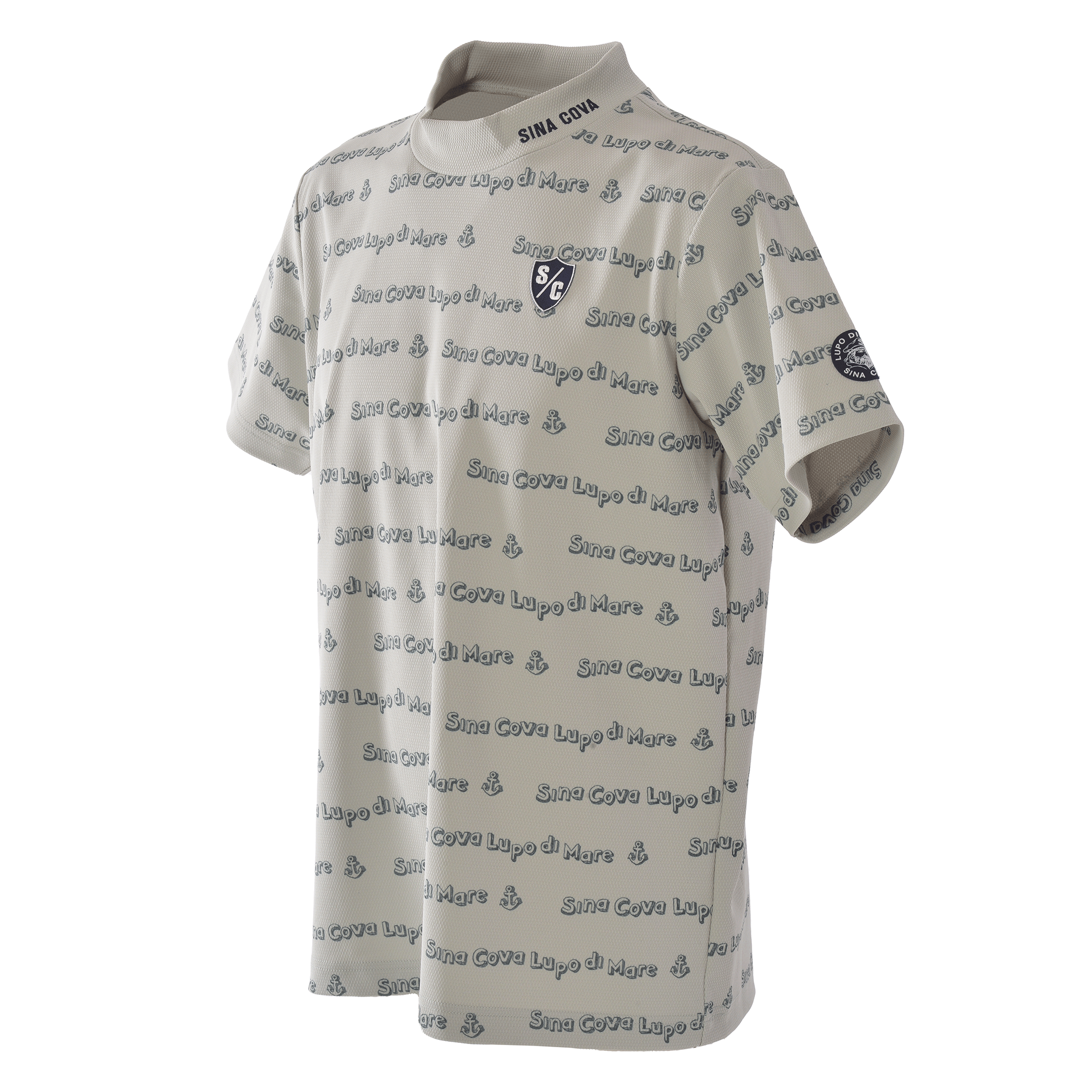 【公式】シナコバ (SINA COVA)モックネックTシャツ 25150550
