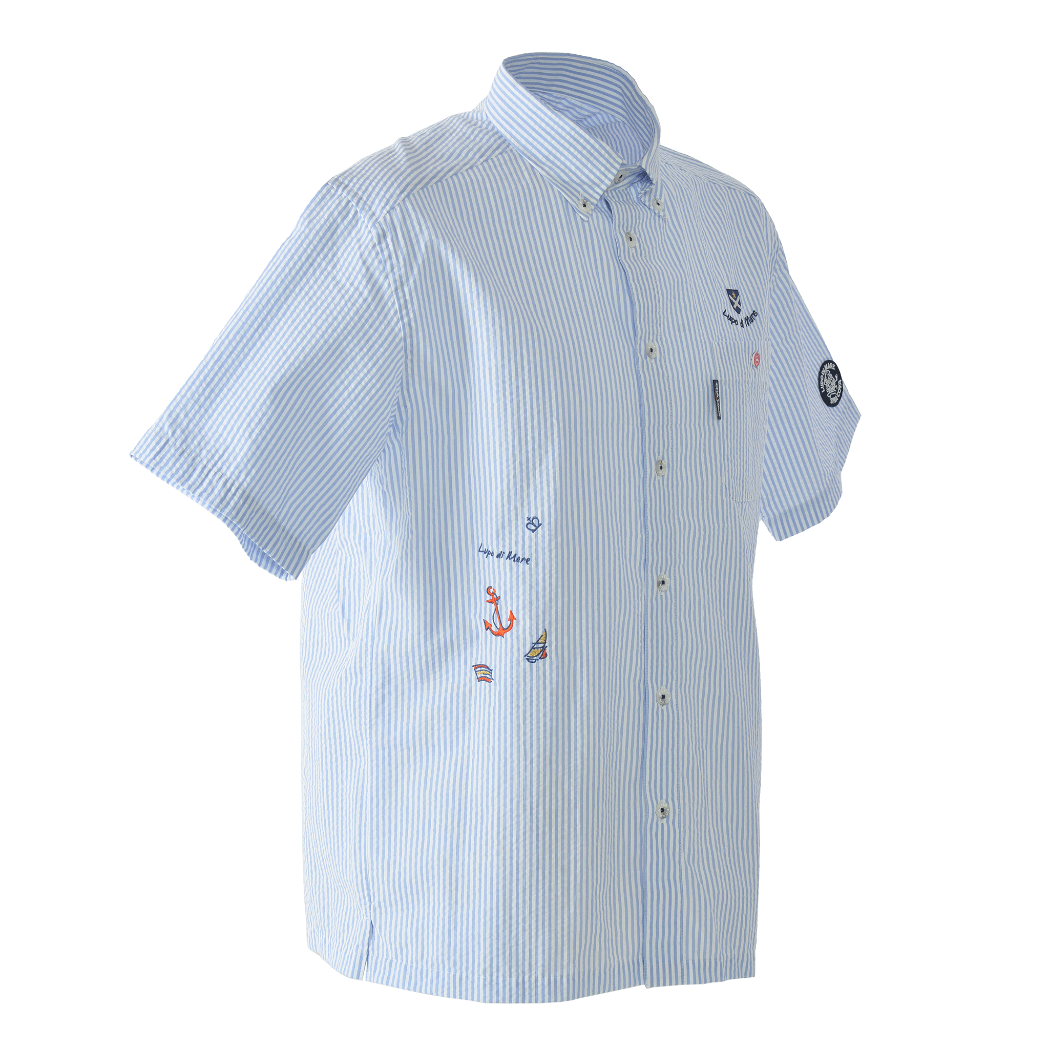Short-sleeved button-down shirt 26114520