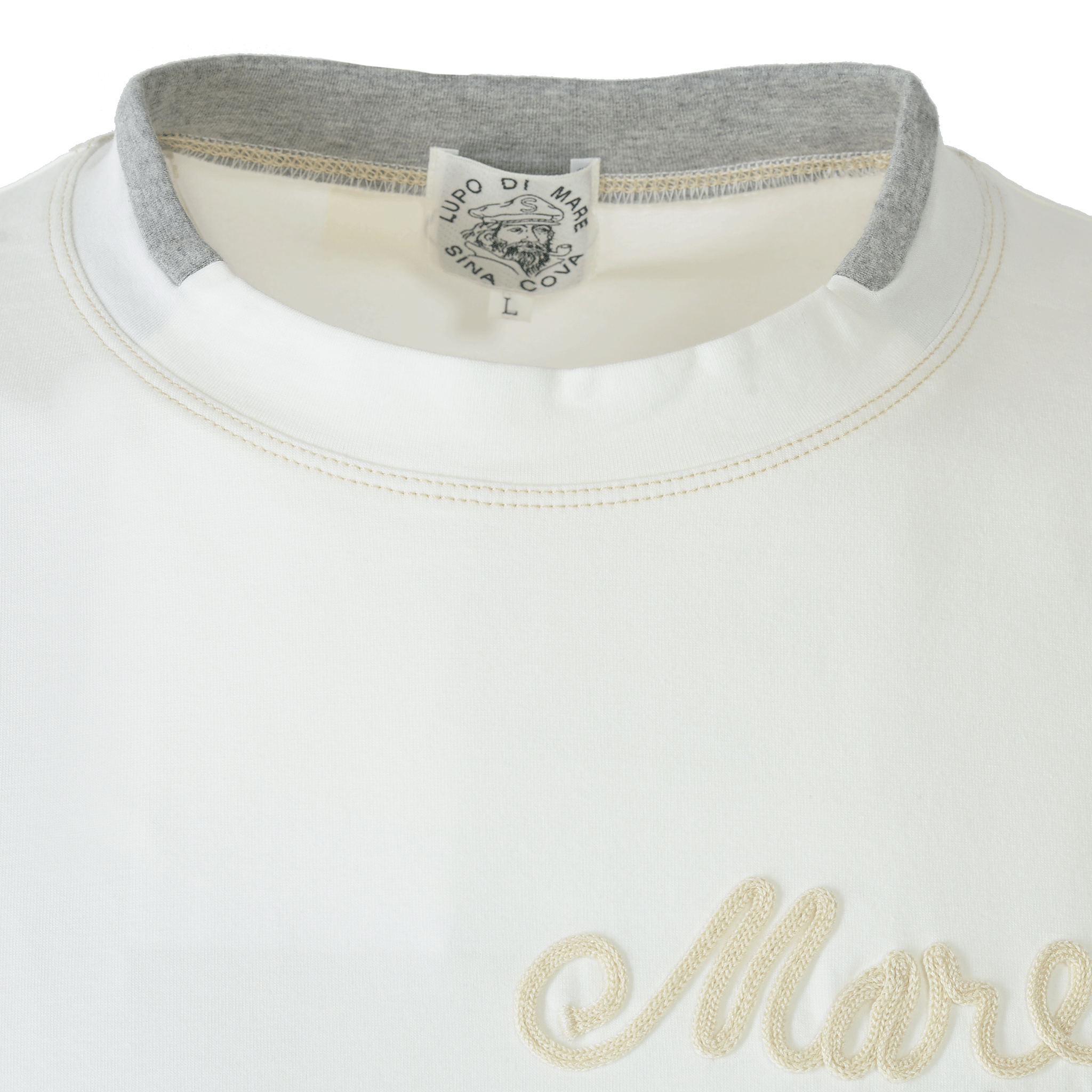 Mock neck long sleeve T-shirt 26110020