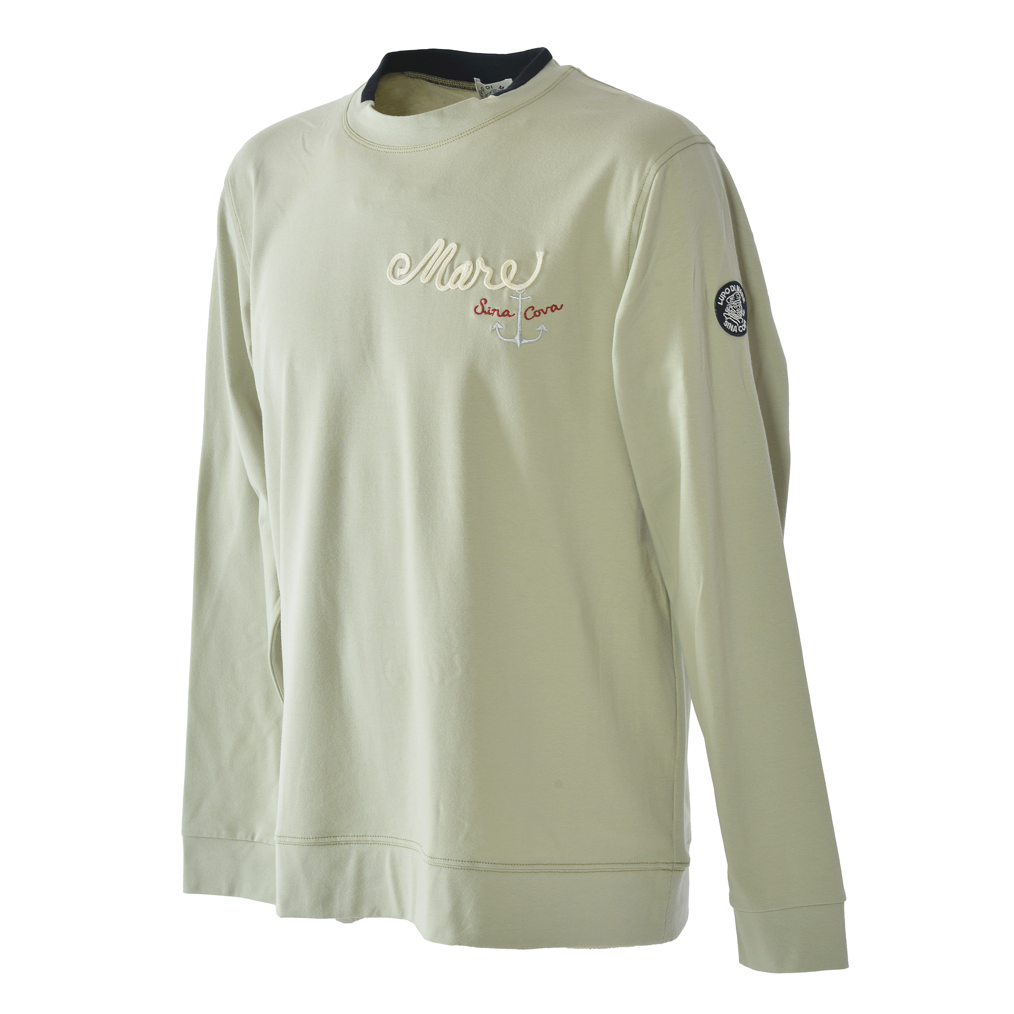 Mock neck long sleeve T-shirt 26110020