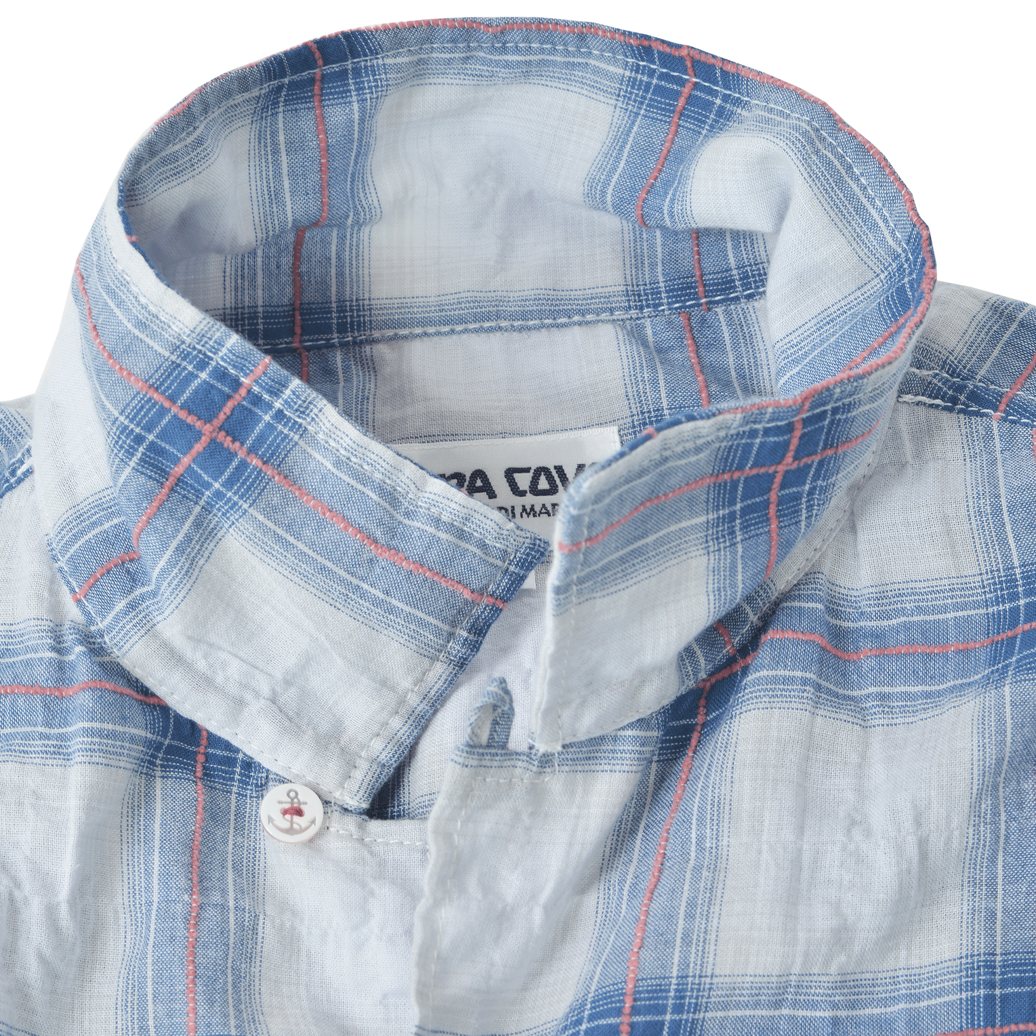 長袖開領襯衫 26124030