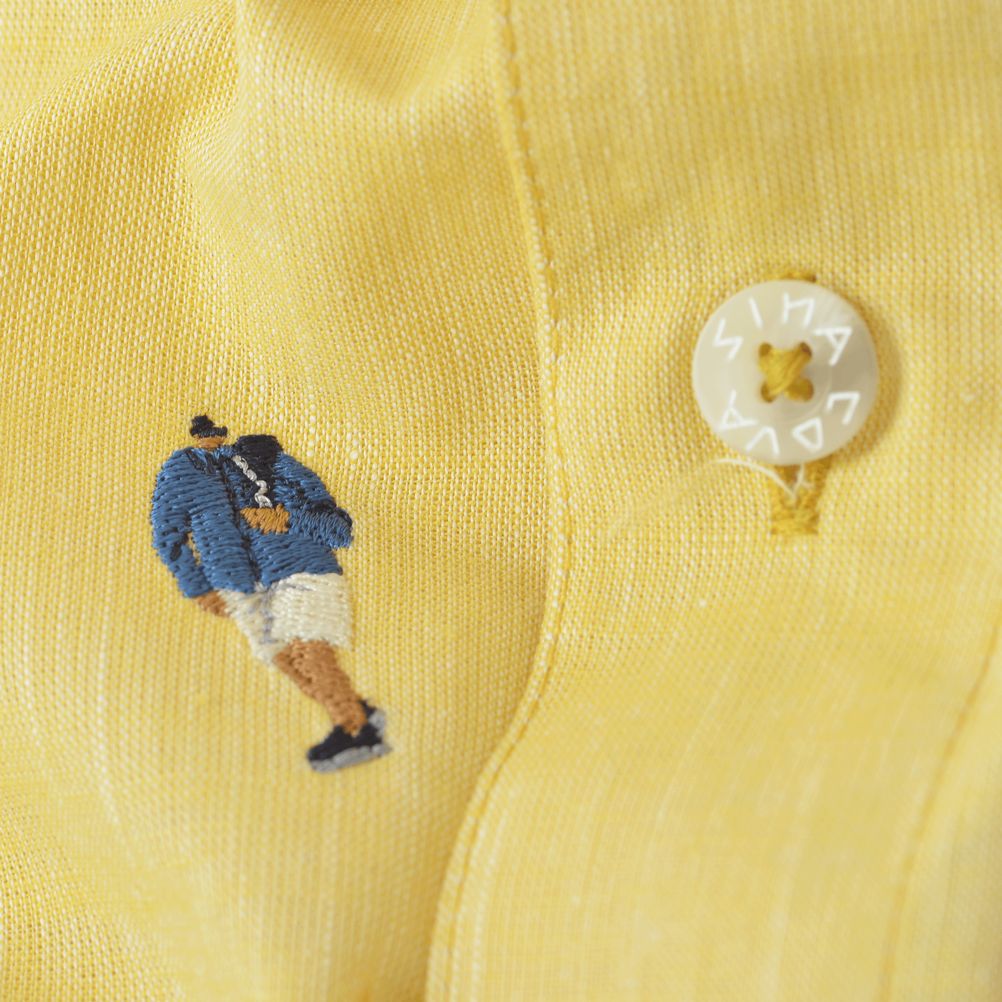 特大號短袖扣環襯衫 26124556