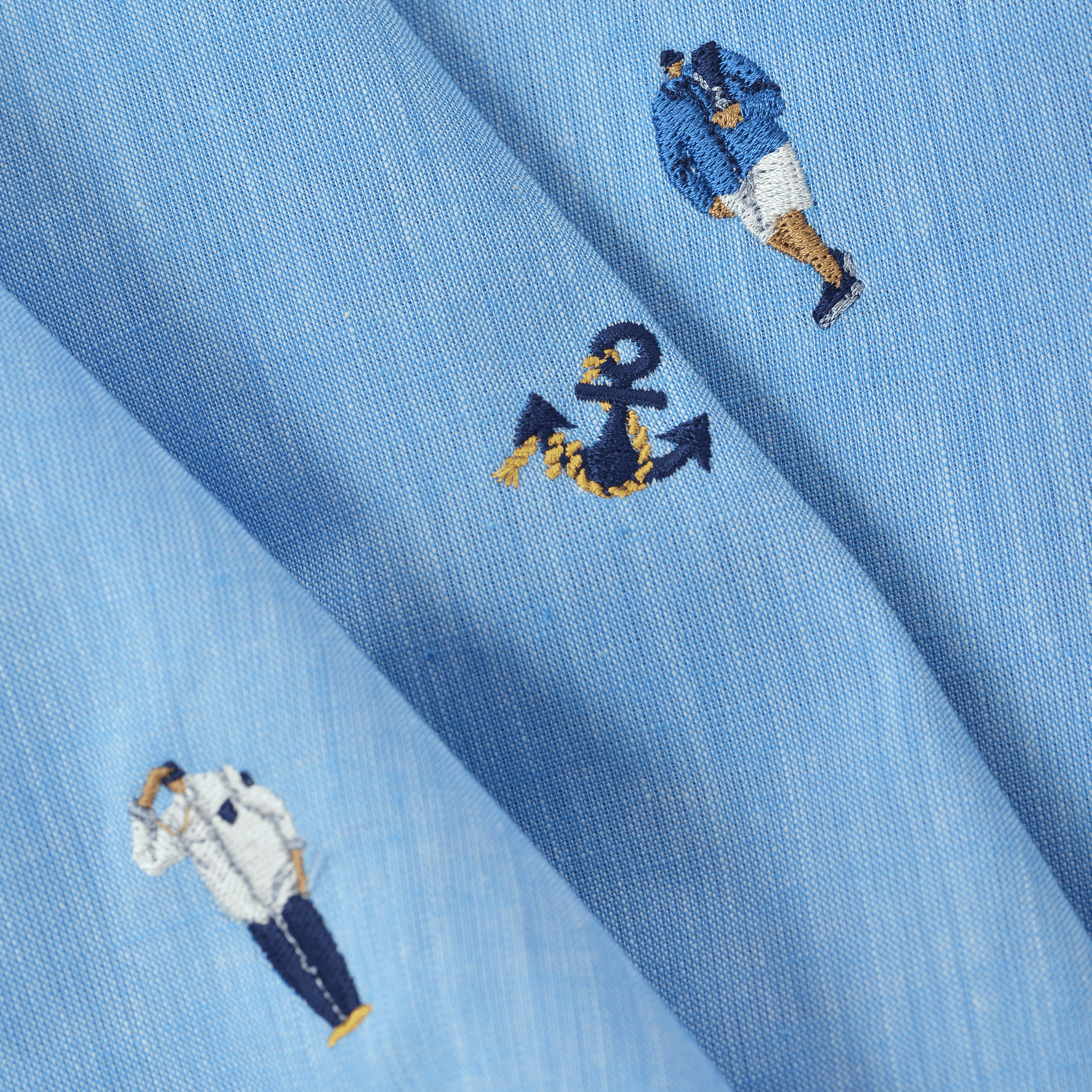 特大號短袖扣環襯衫 26124556