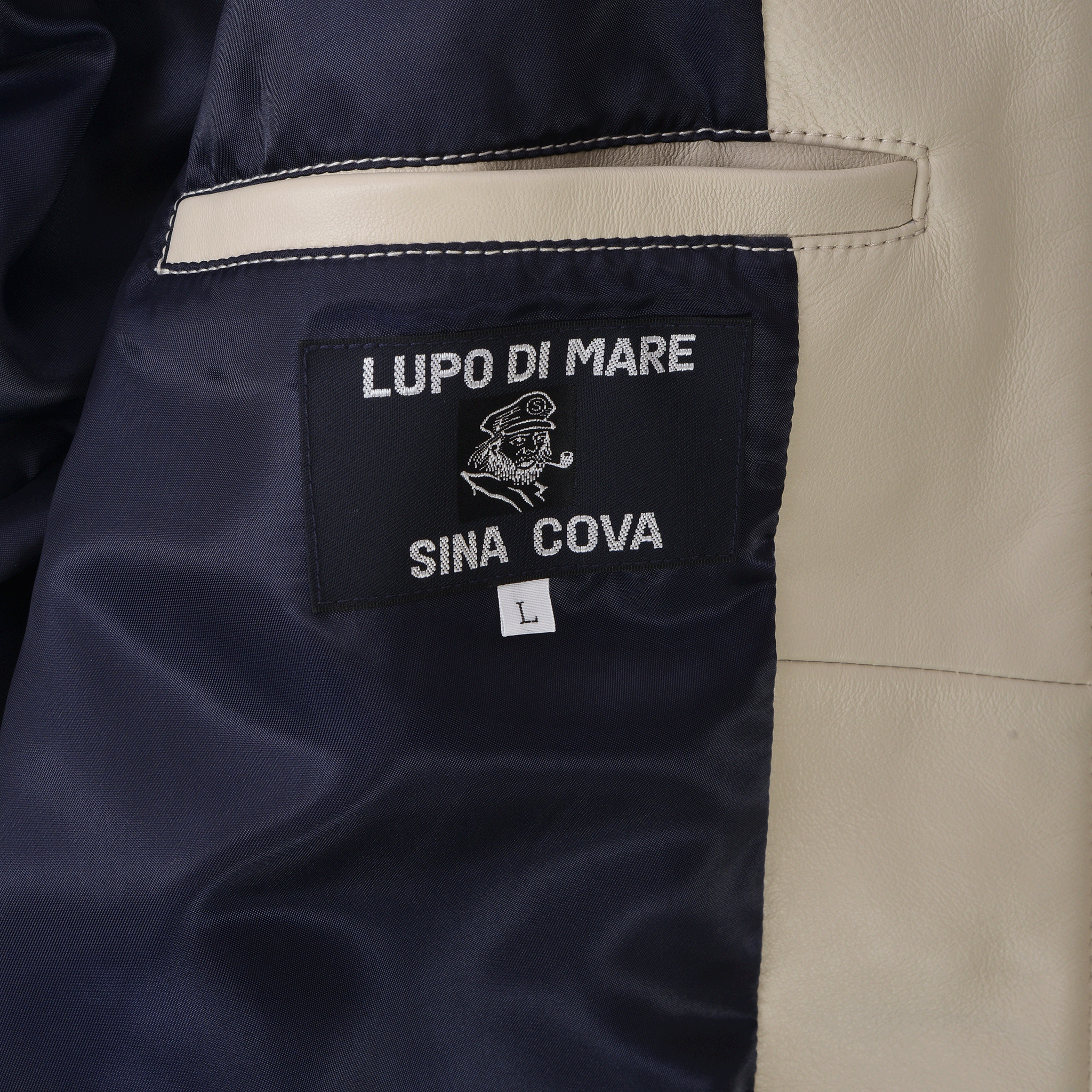 フード付きレザージャケット 25223910