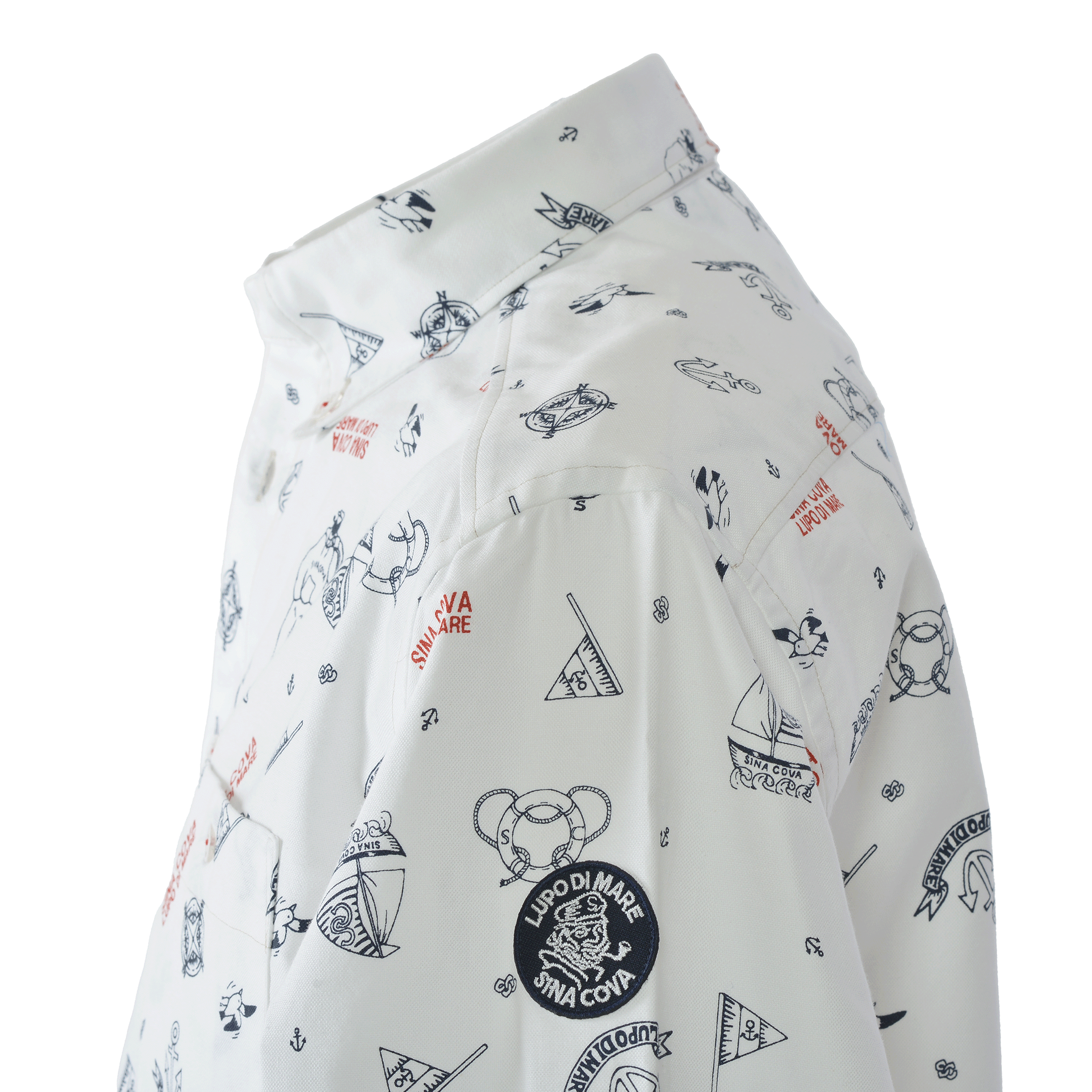 Long-sleeve Button-down Shirt 26224030