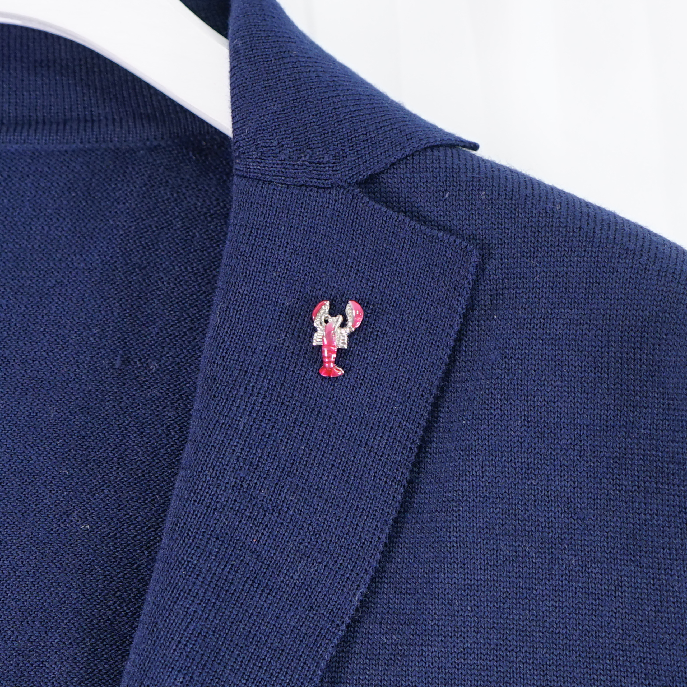 ラペルピン シルバーロブスター 57001680