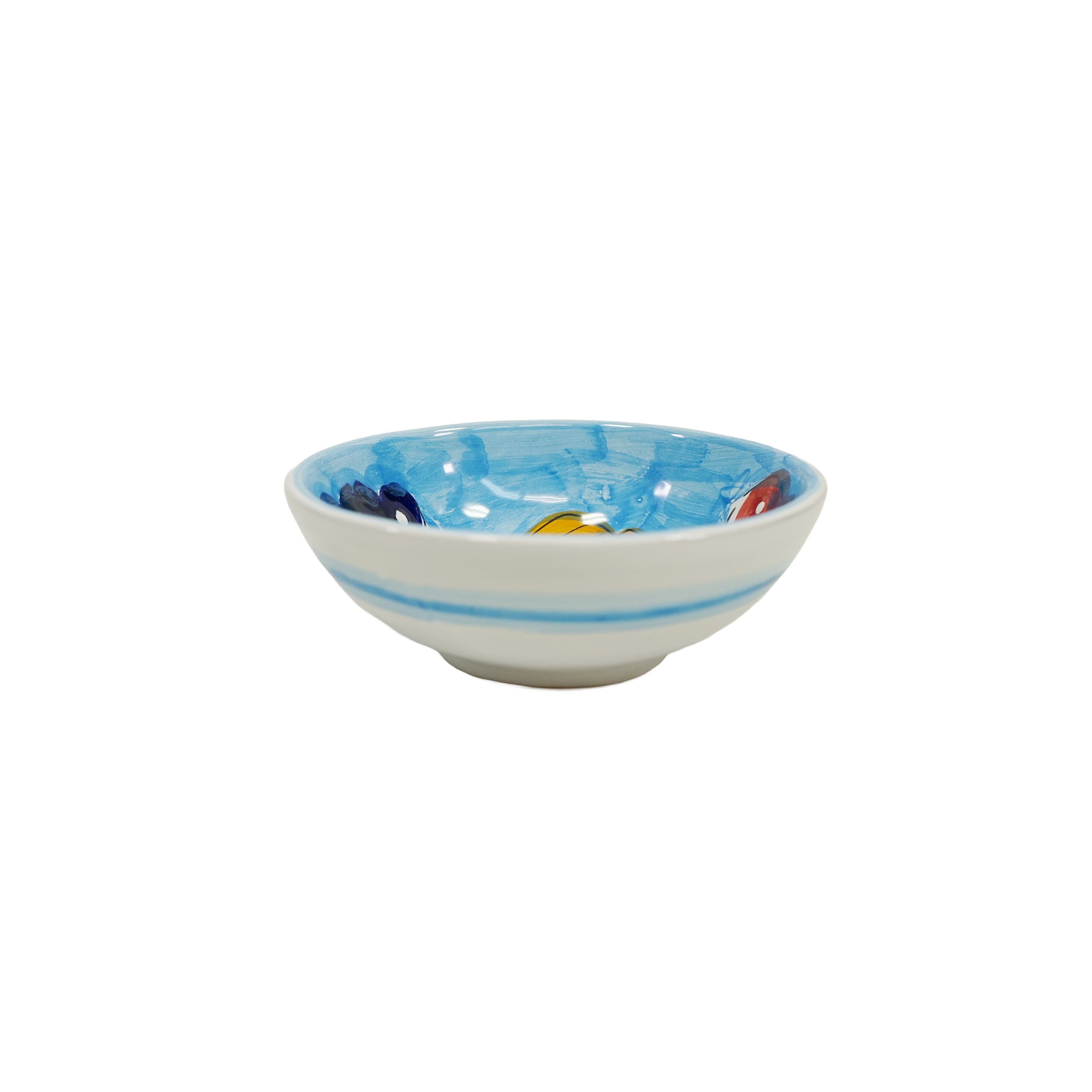 動物紋碗 (Cheramix) 魚B (天藍色) 13cm 57003060