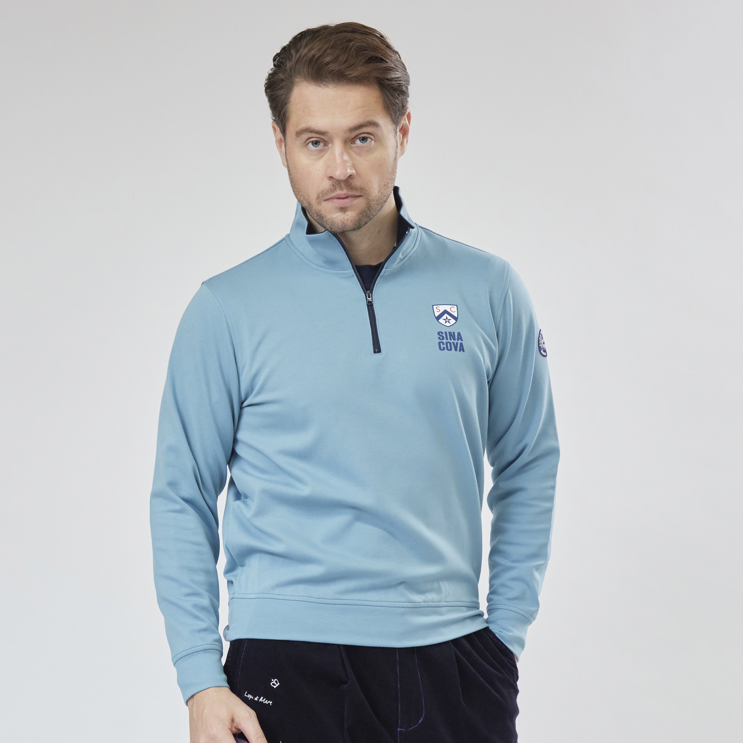 ハーフZIPトレーナー 25250030