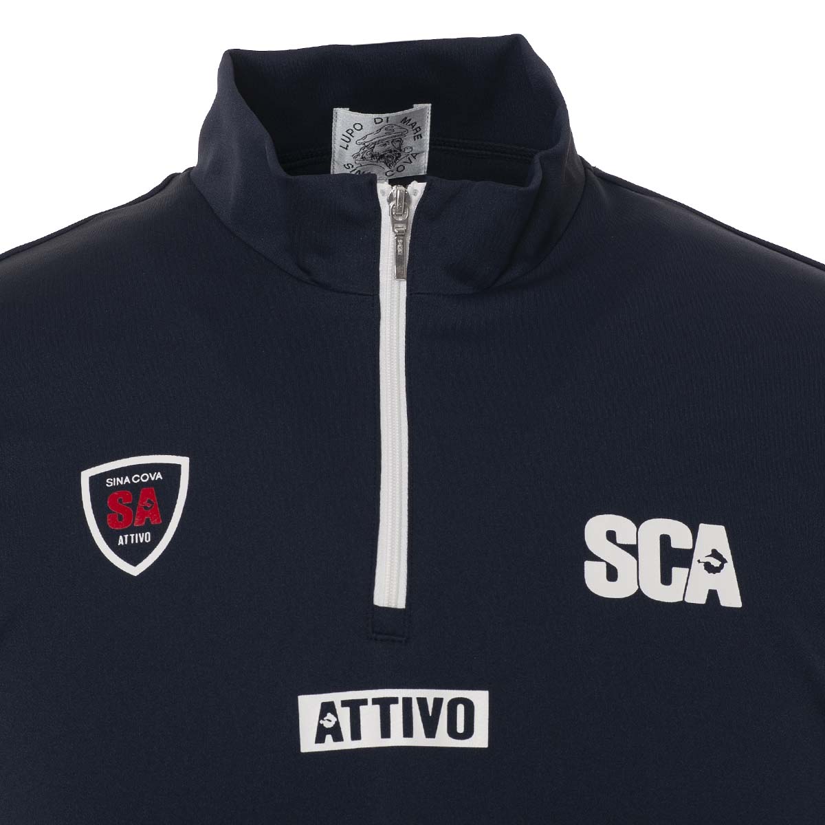 【アウトレット】シナコバ (SINA COVA)ハーフZIP半袖シャツ 21150520