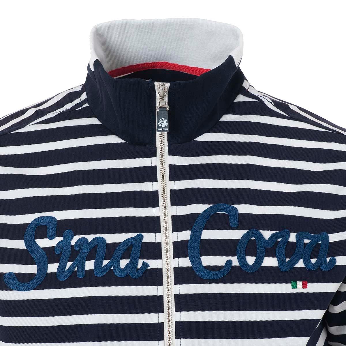 ウルティマコットン ZIPUPカットソージャケット 21113030 - SINA COVA