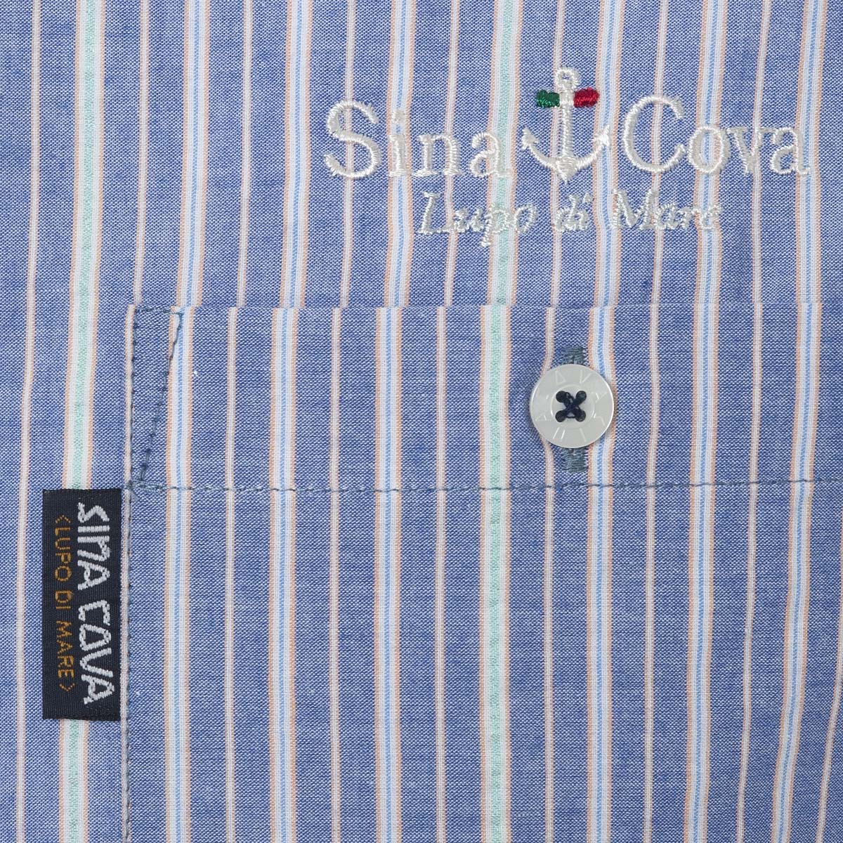 【アウトレット】シナコバ (SINA COVA)長袖 ボタンダウンシャツ 21124038