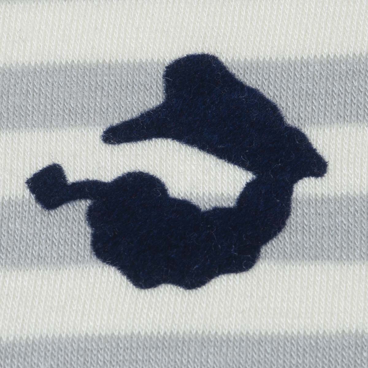 Long -sleeved off - turtle T -shirt 21250010