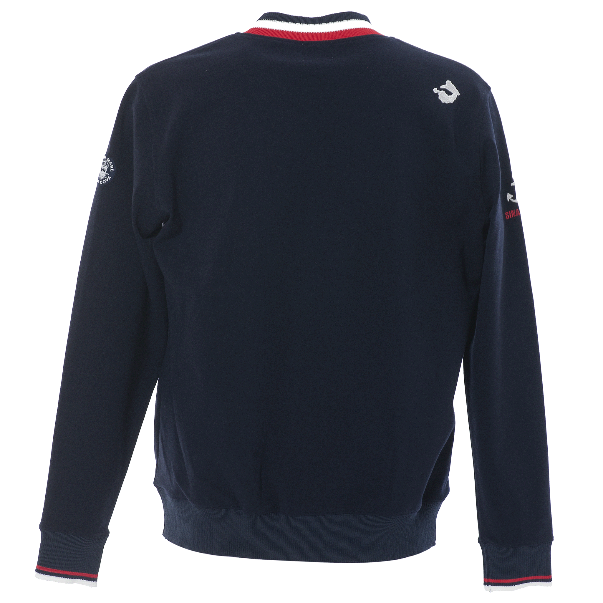 【公式】シナコバ (SINA COVA) Vネックプルオーバー 22250050 ネイビーの背面