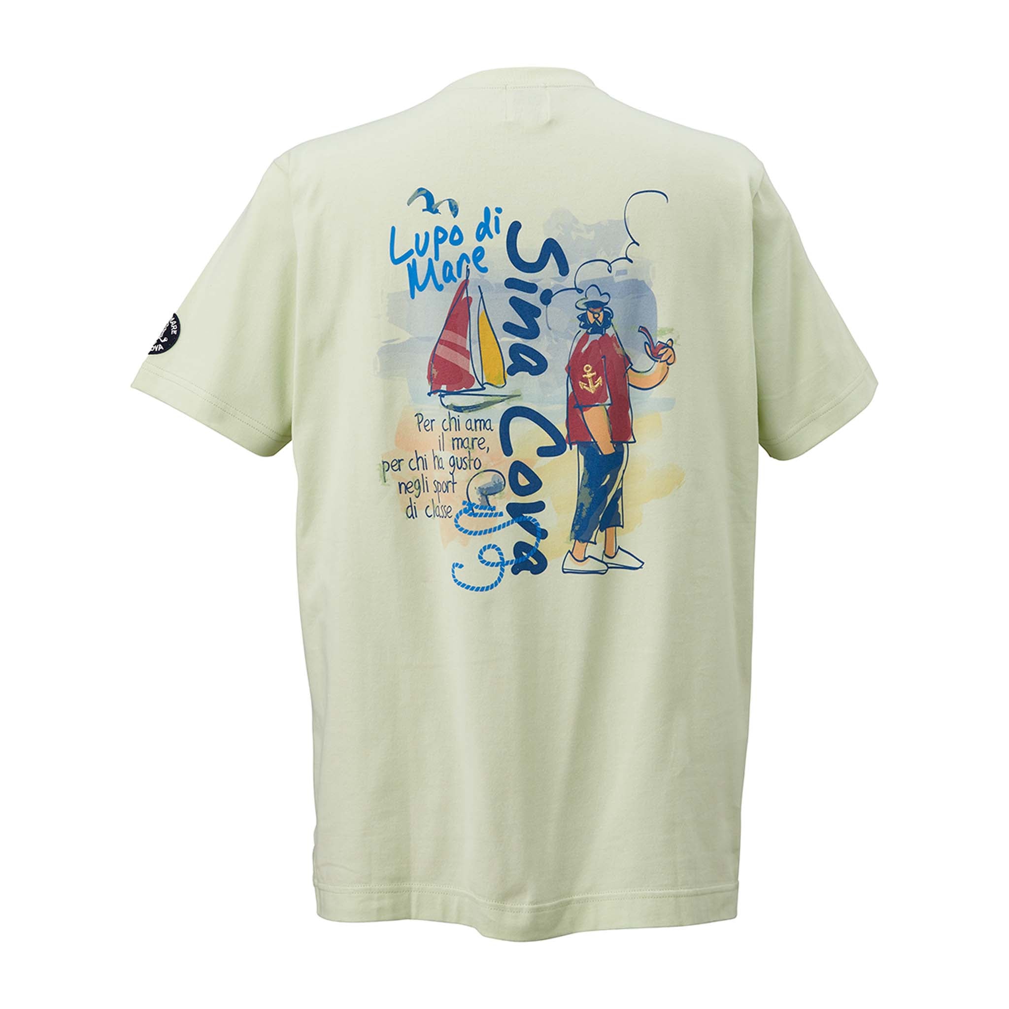 【アウトレット】シナコバ (SINA COVA)バックプリント半袖Tシャツ 22120570