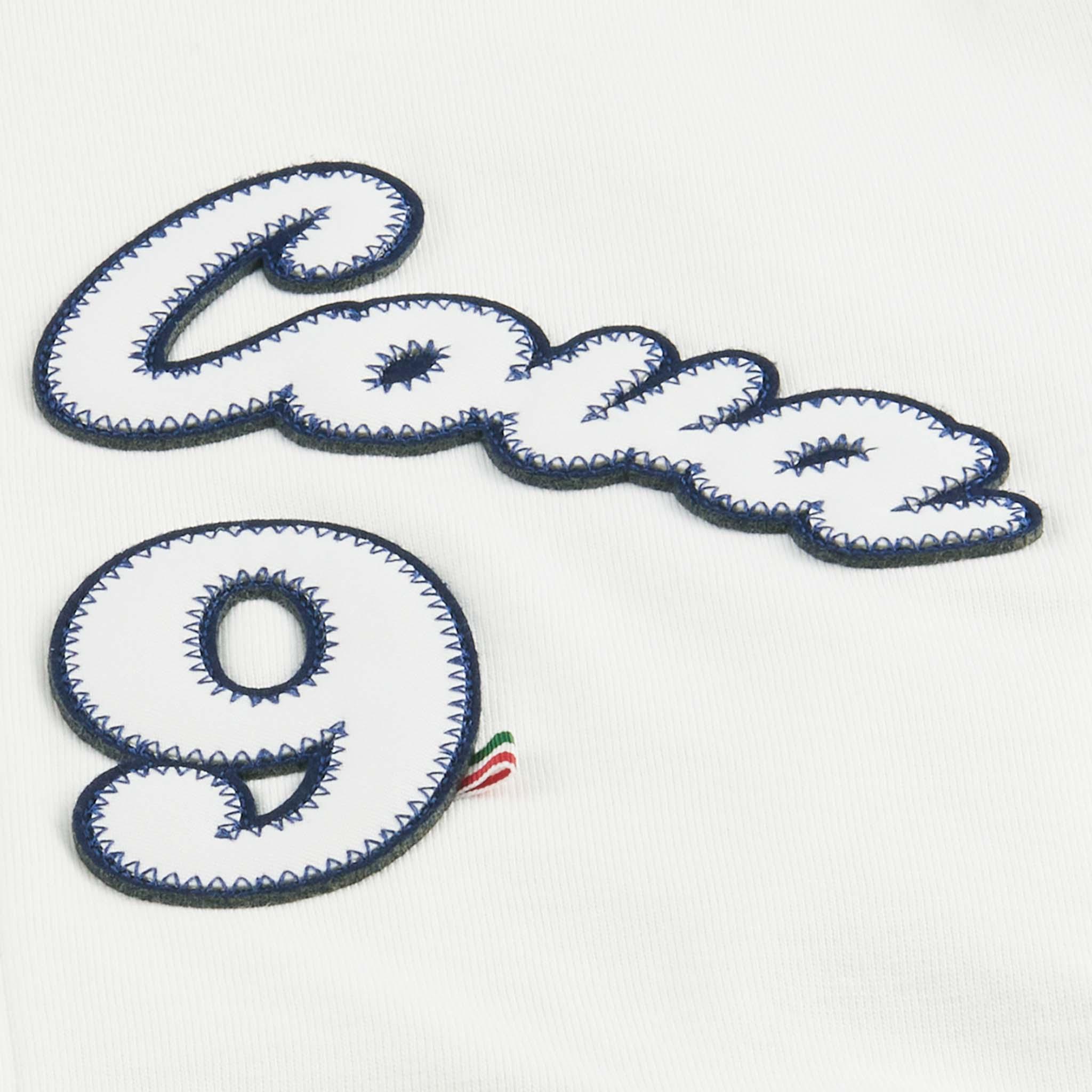 【公式】シナコバ (SINA COVA) ZIPUPパーカー 22123010 ホワイトのワッペン拡大