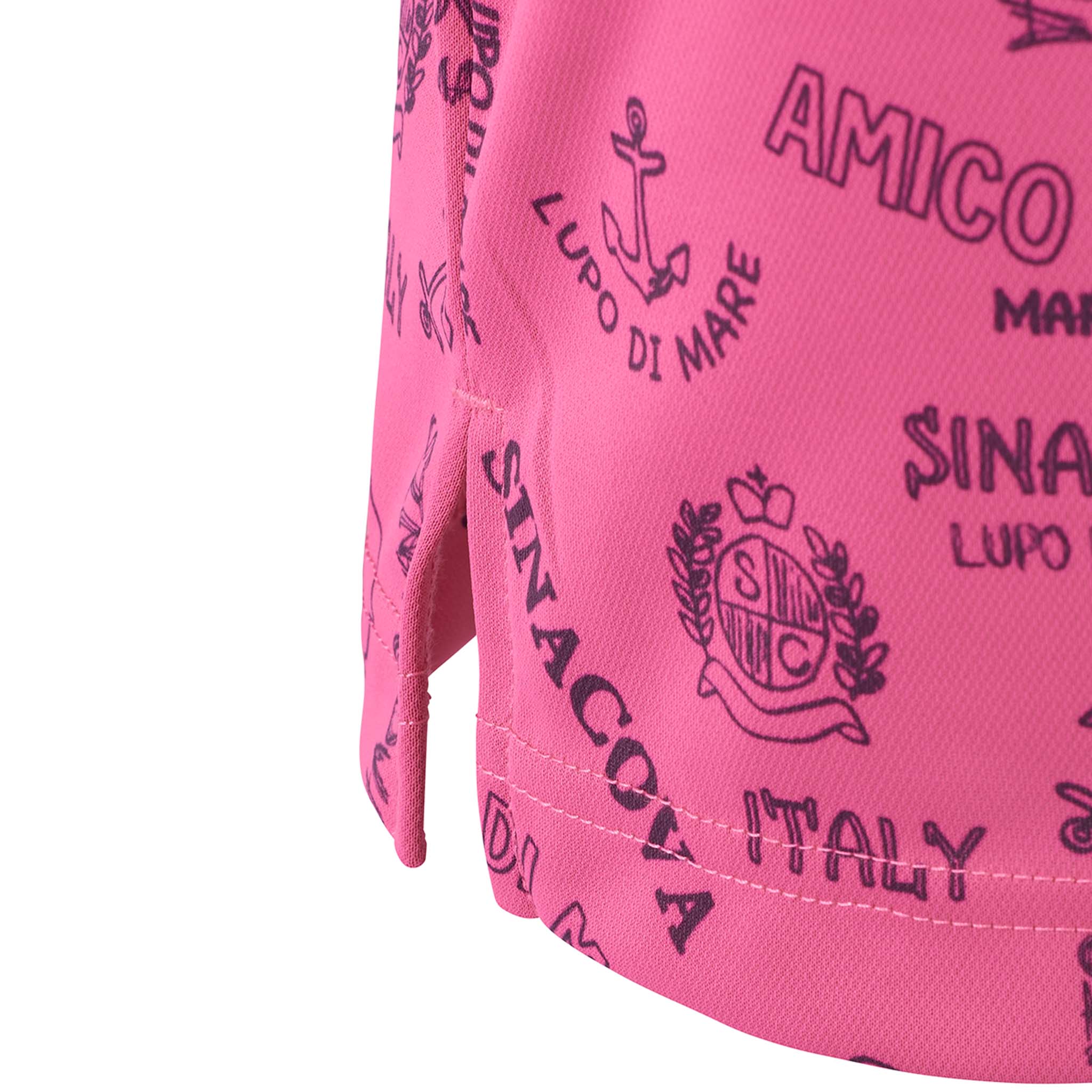 【アウトレット】シナコバ (SINA COVA)総柄半袖ポロシャツ 22150510