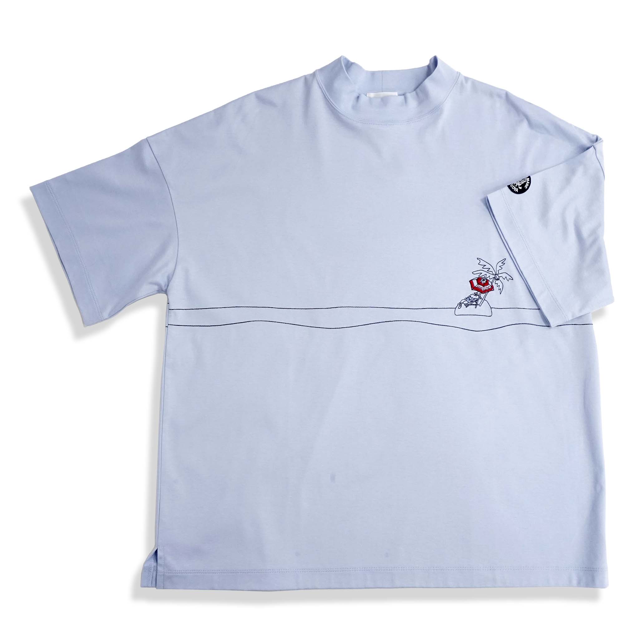 【アウトレット】シナコバ (SINA COVA)レディース ハイネックワイド半袖Tシャツ 22180510