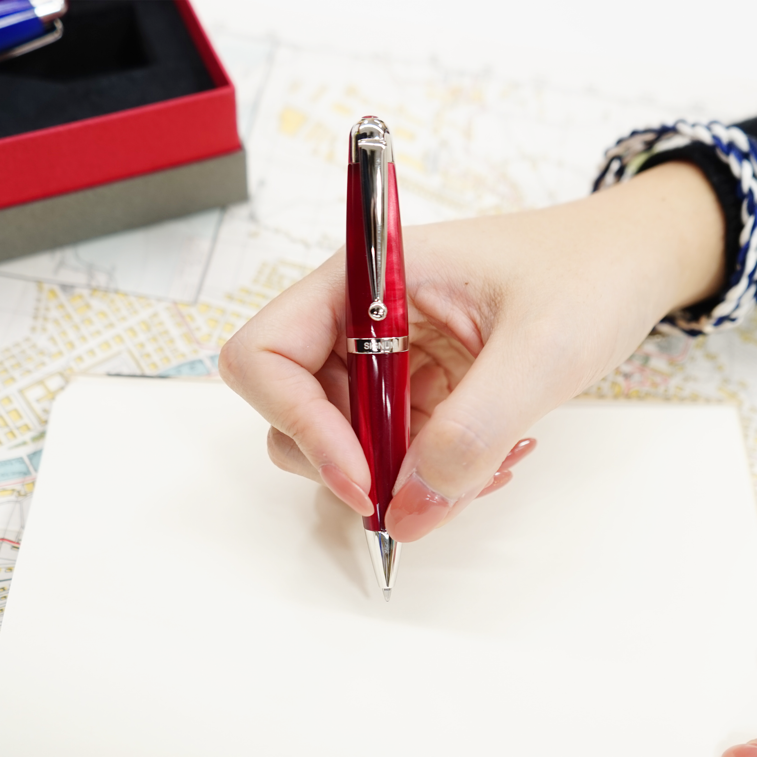 SIGNUM 小號 Solare 原子筆(紅色)57001060