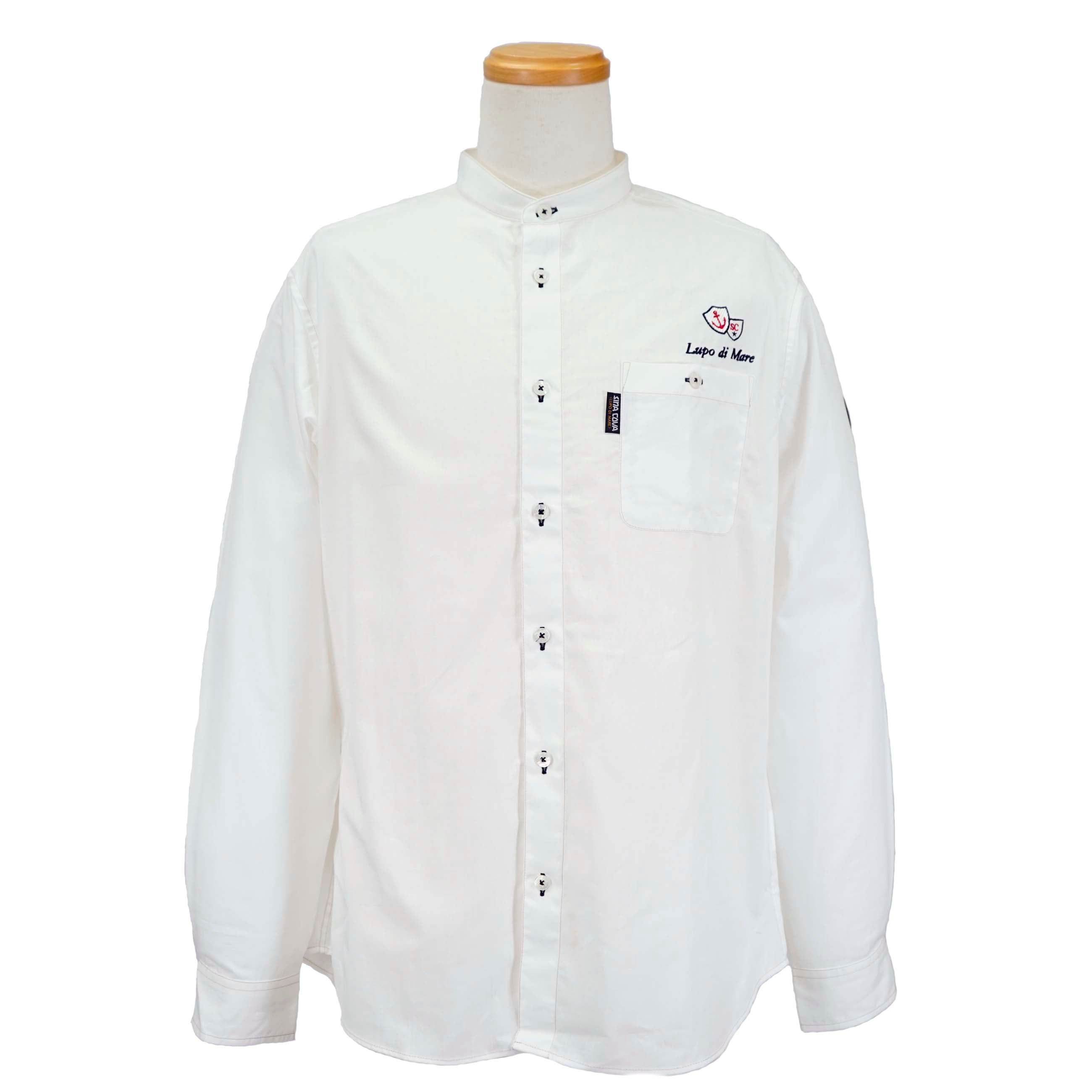 【アウトレット】シナコバ (SINA COVA) バンドカラーシャツ 22124030