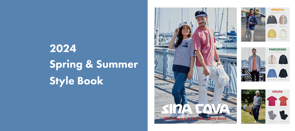 SINA COVA 2024 Spring ＆ Summer Style Book カタログ配布スタート！！