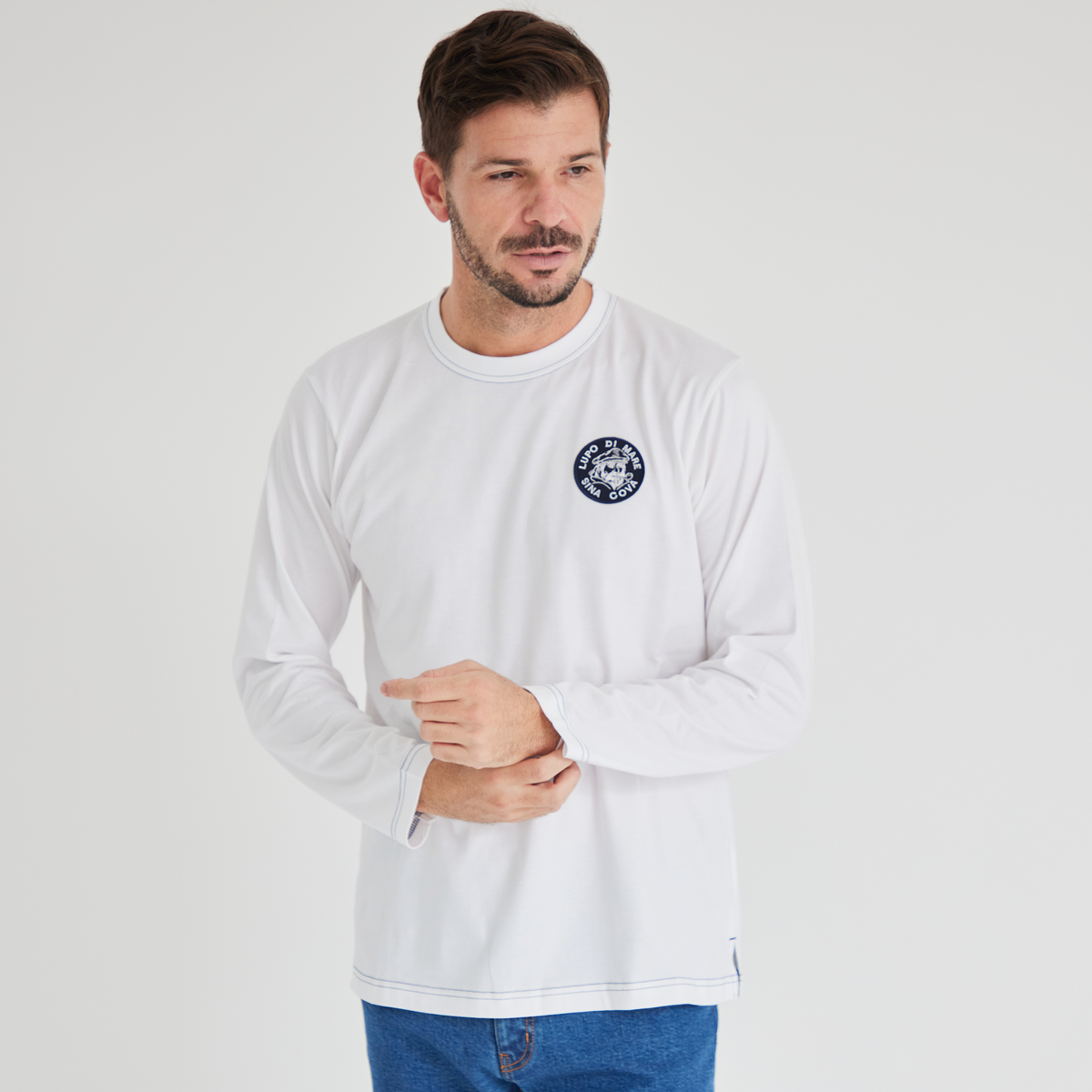 新品シナコバ　 SINA COVA ズボン84 白定価29700 公式】シナコバ（SINA COVA） 長袖Tシャツ 10000070