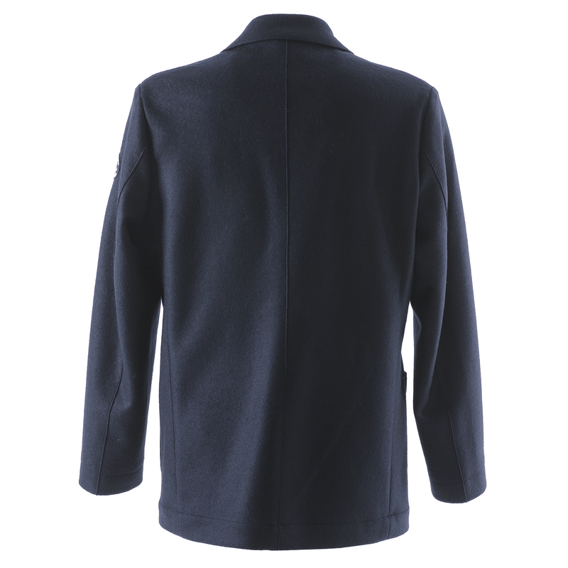 シナコバ　ウール フルジップジャケット　紺色　Lサイズ　超美品