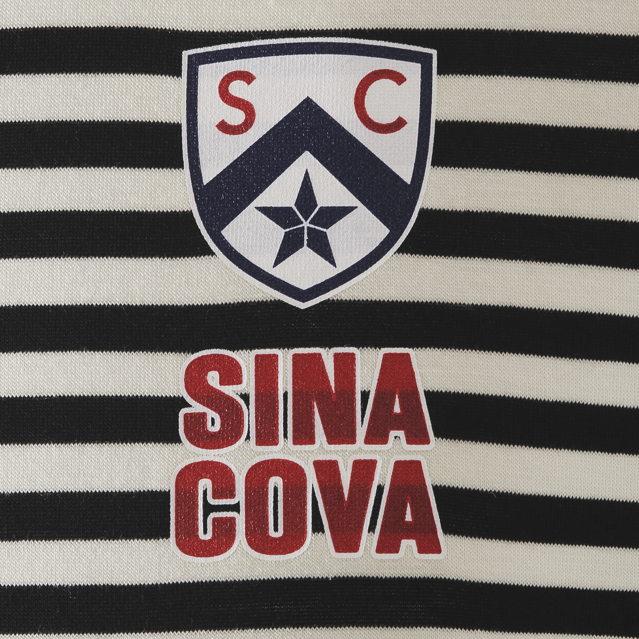[官方] SINA COVA 條紋高領長袖T卹，男女通用（23250020）
