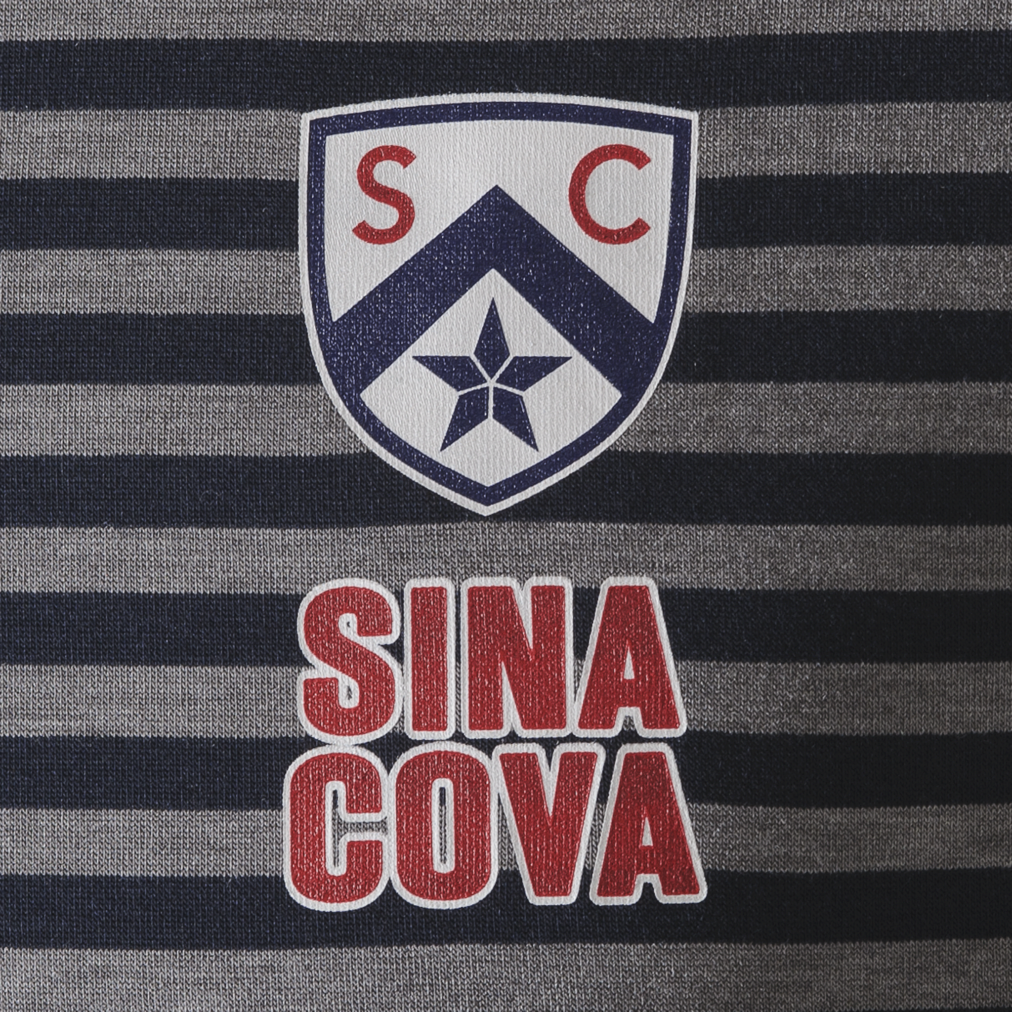 [官方] SINA COVA 條紋高領長袖T卹，男女通用（23250020）