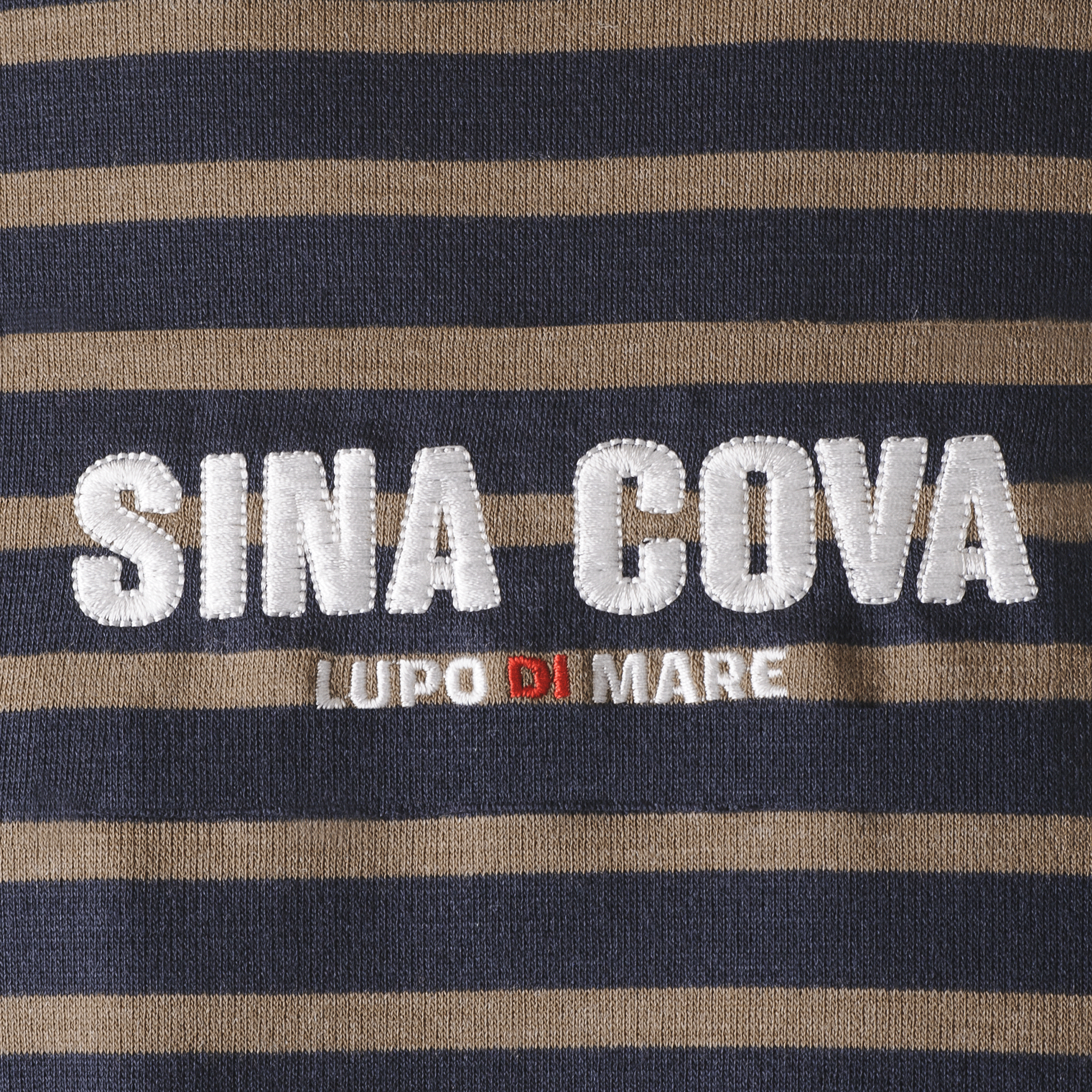 [官方] SINA COVA 高領長袖條紋T卹，男女通用（23250050）