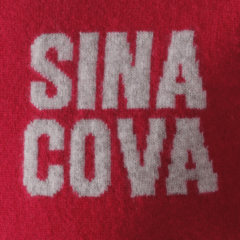 【公式】シナコバ（SINA COVA）クルーネックセーター　カシミヤ100％　23252010