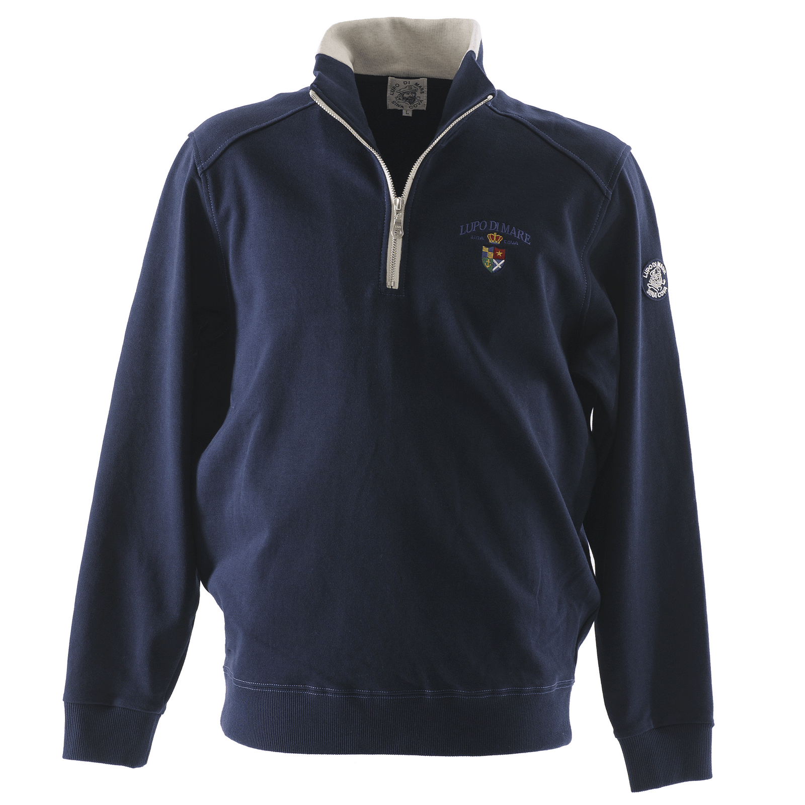 SINA COVA LUPO DI MARE シナコバ ジップアップ ニット SINA COVA LUPO DI MARE シナコバ ジップアップ ニット
