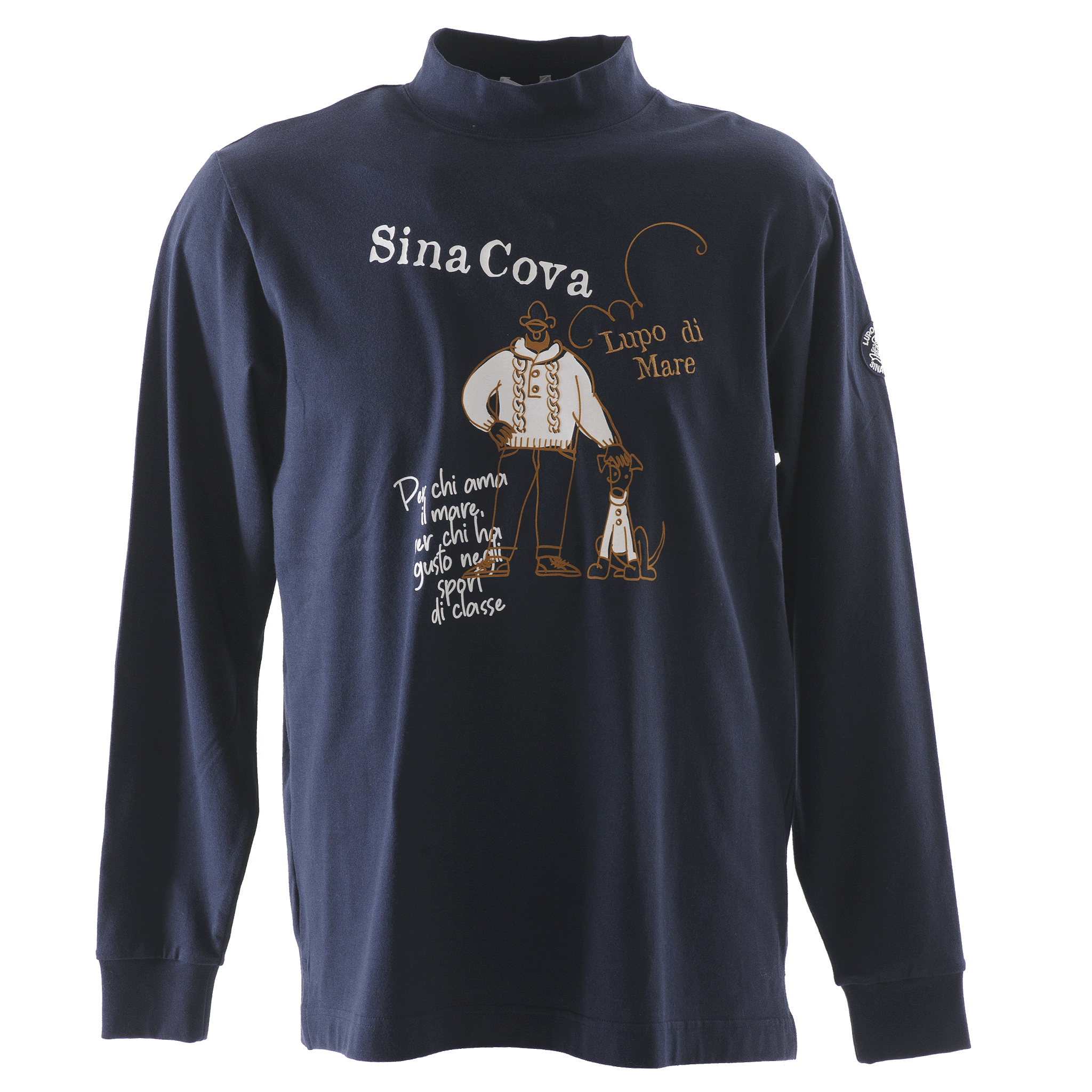 [官方] SINA COVA 特大號高領長袖T卹 23220026