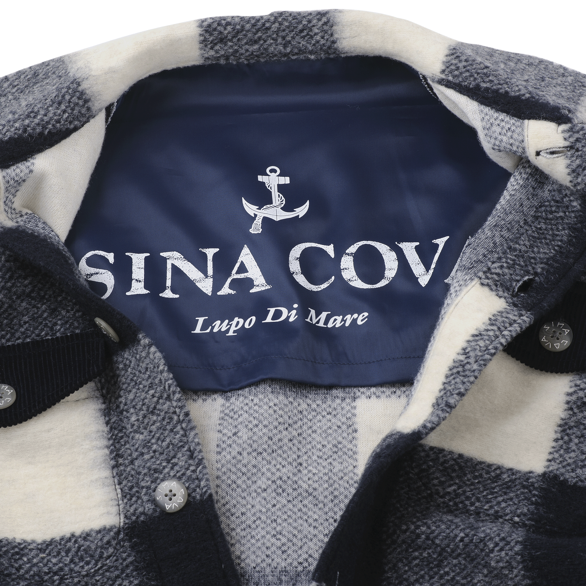 [官方] SINA COVA 格紋 CPO 外套 23223040