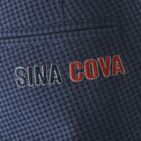 【公式】シナコバ（SINA COVA）ギンガムチェック柄　ノータックパンツ　24155040