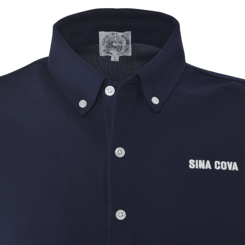 【公式】シナコバ（SINA COVA）半袖ボタンダウンカノコポロシャツ　24150560