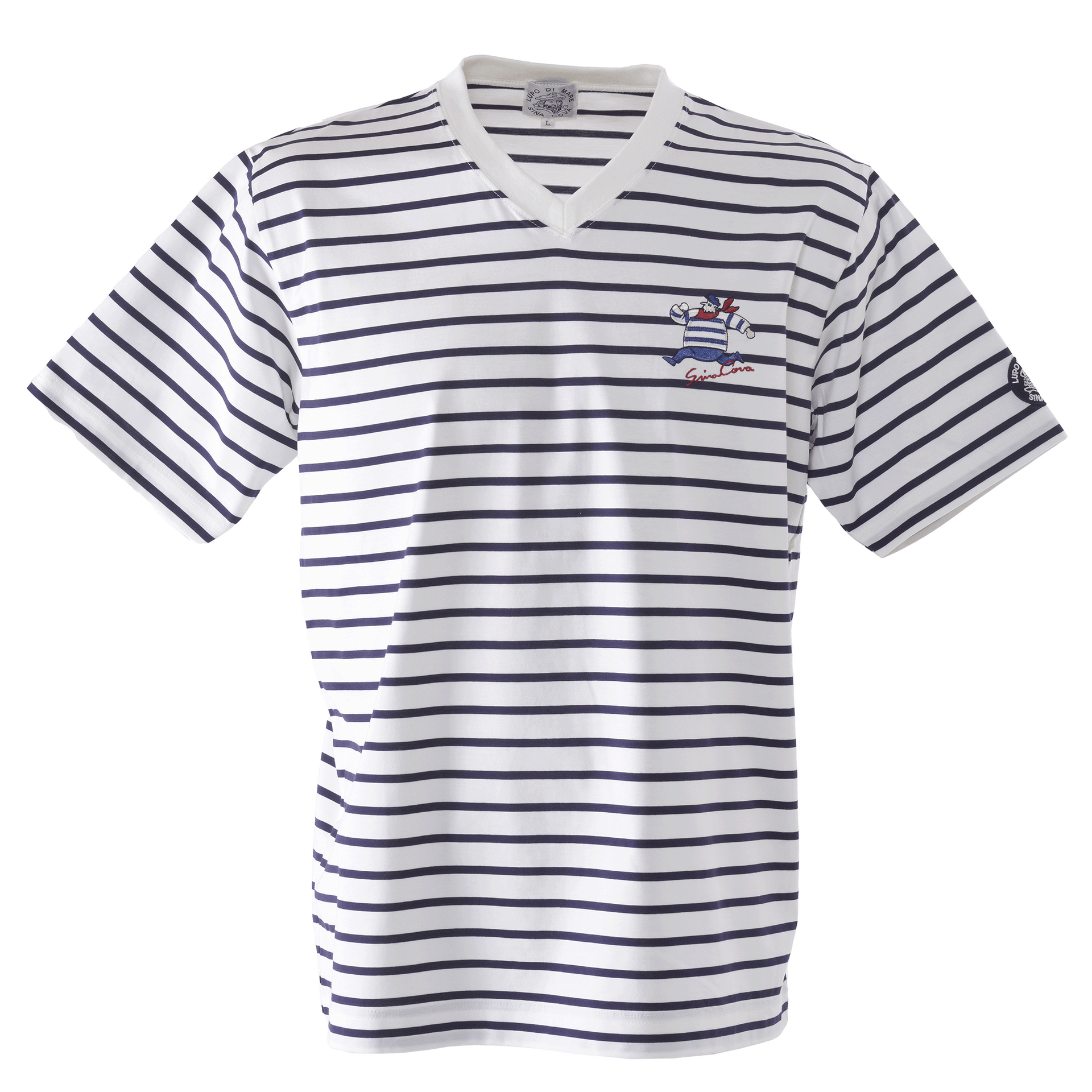 セントルイス・カージナルス【XL】ロゴ シャツ Vネック 半袖 白 男女兼用 Vネック半袖Tシャツ 24120570