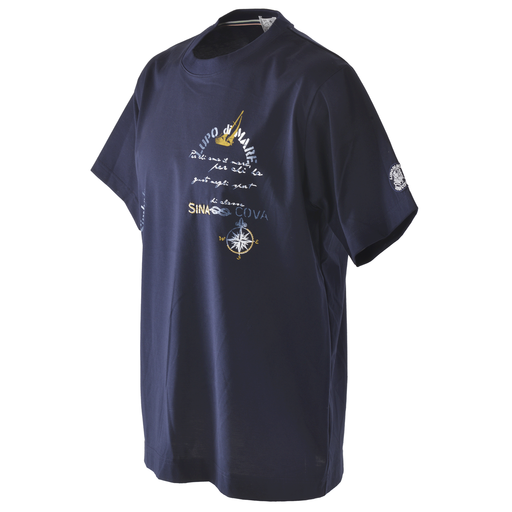【美品】SINACOVA シナコバ 現行品 半袖 Tシャツ 定価18,700円 公式】シナコバ（SINA COVA）半袖Tシャツ プリントTシャツ ユニ