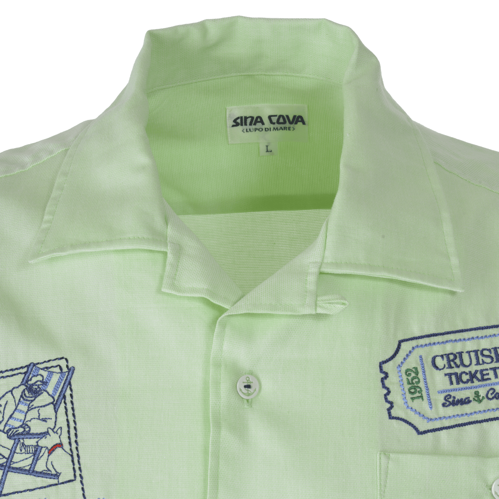 cantate ShortSleeveShirt オープンカラーシャツ　半袖 cantate ShortSleeveShirt オープンカラーシャツ 半袖 （リネン