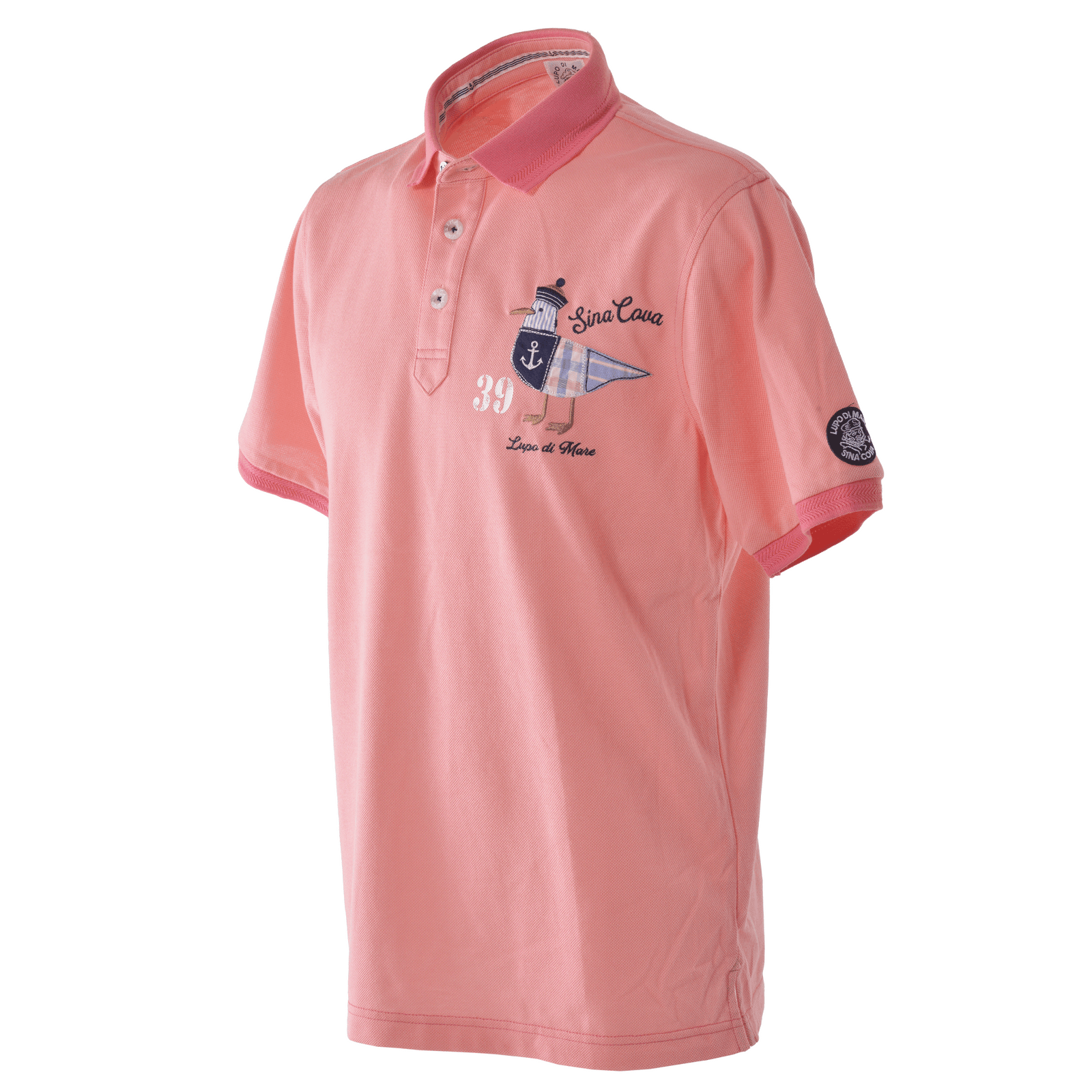 美品 SINA COVA/LUPO DI MARE 半袖　ポロシャツ LL 公式】シナコバ （SINA COVA） 半袖ポロシャツ ユニセックス