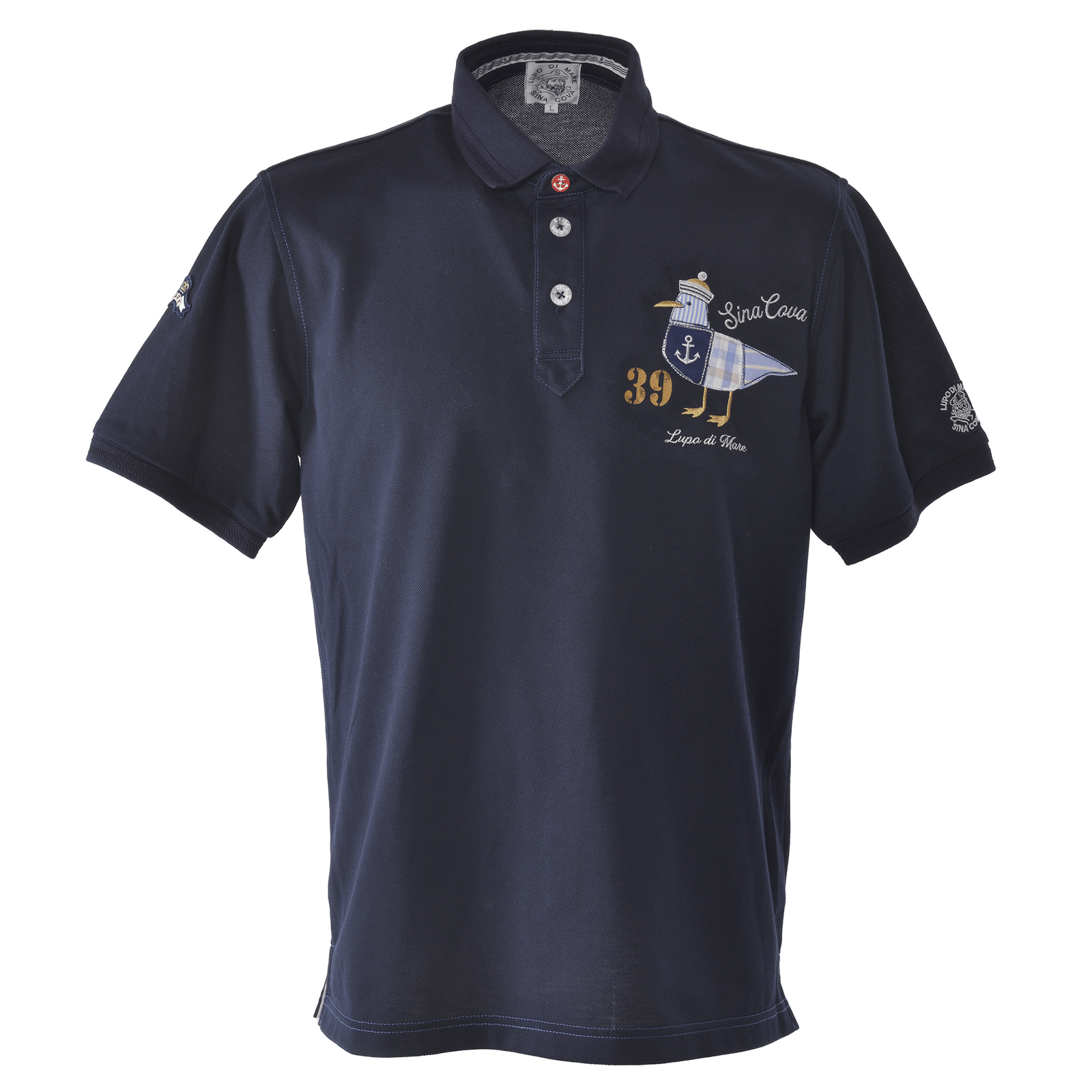 新品タグ付き SINA COVA LUPO DI MARE 半袖ポロシャツ XL 230930_2592_1600x.png?v=1705892156