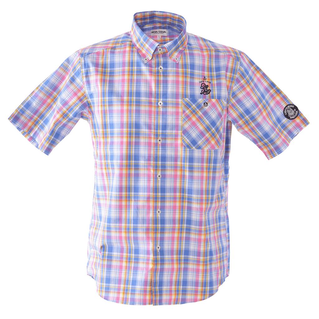 公式】シナコバ (SINA COVA)半袖ボタンダウンシャツ 25124530 公式】シナコバ (SINA COVA)半袖ボタンダウンシャツ 25124530