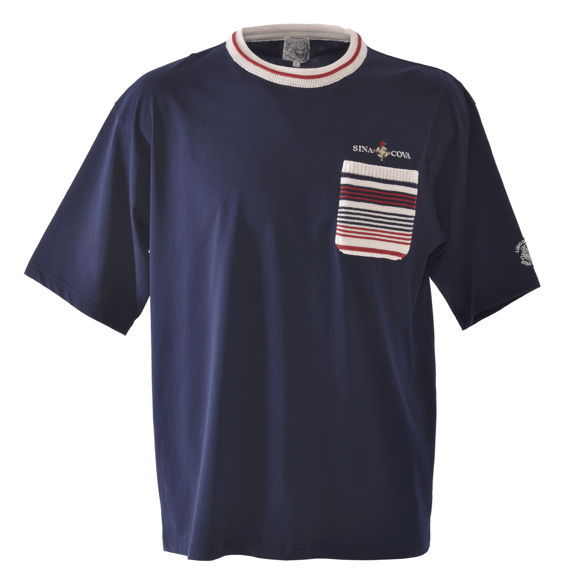【美品】SINACOVA シナコバ 現行品 半袖 Tシャツ 定価18,700円 公式】シナコバ （SINA COVA）ニットポケット半袖Tシャツ ユニ