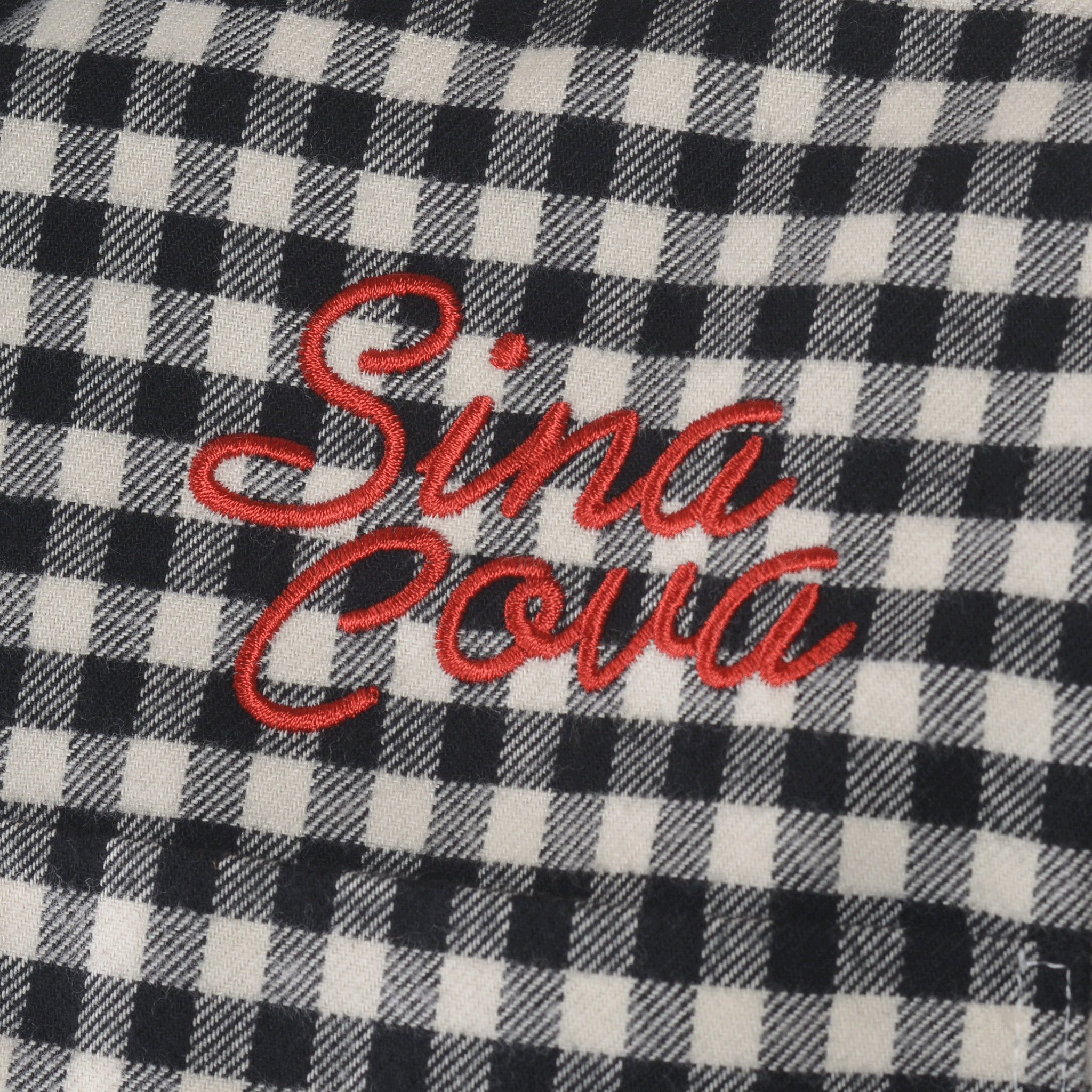 [官方] SINA COVA 格紋紐扣襯衫 24234020